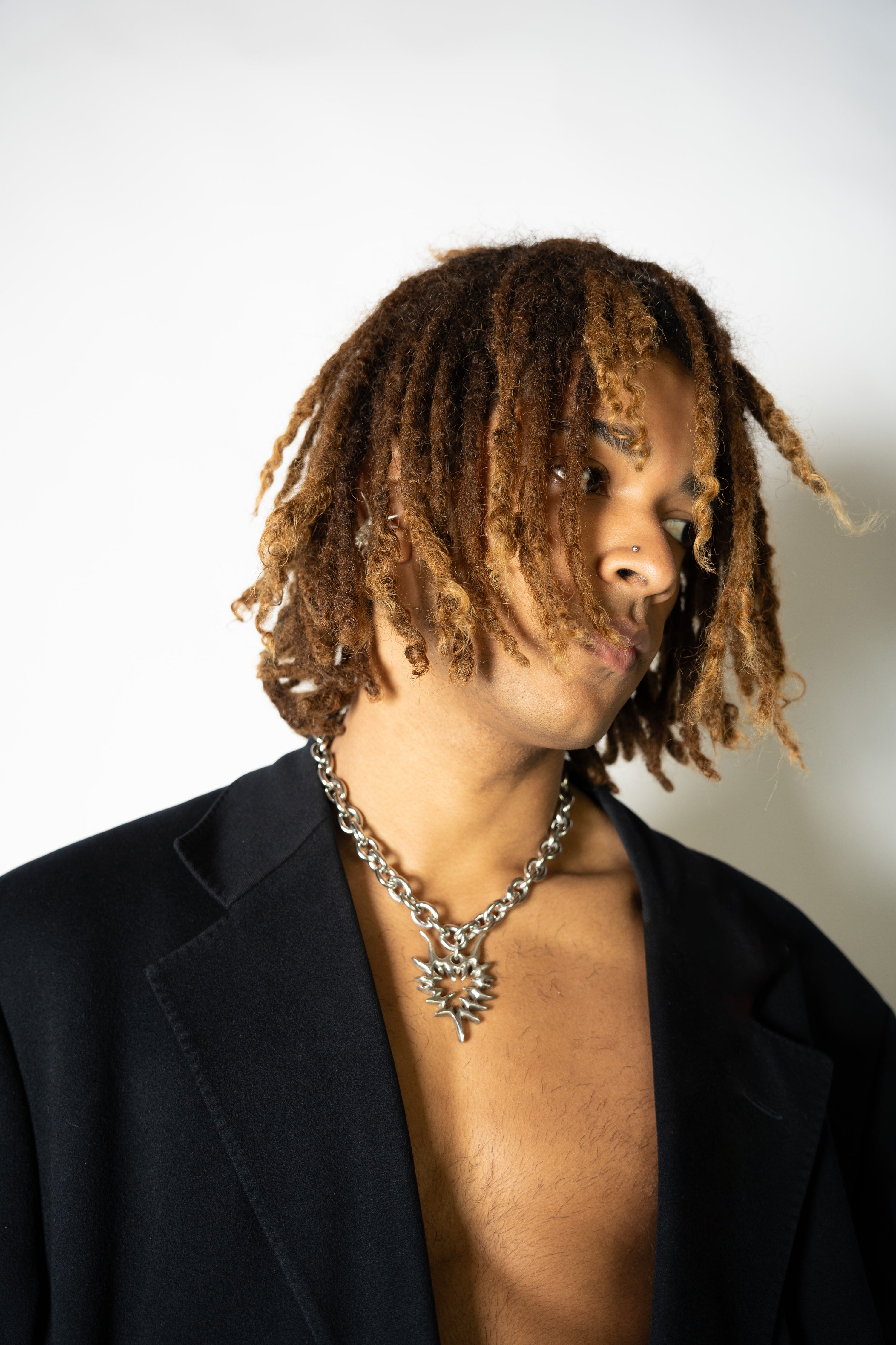 Abstract Heart Necklace