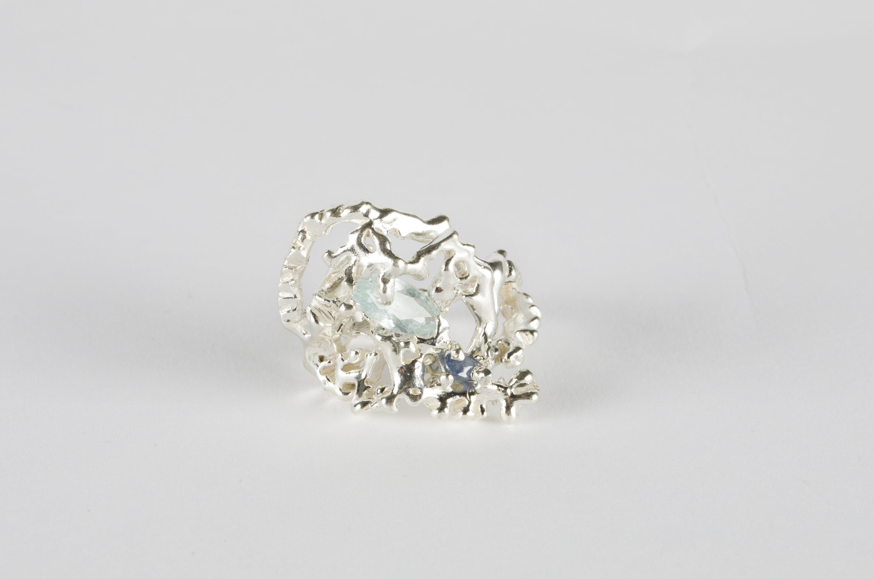 Seafoam Ring in Aquamarine
