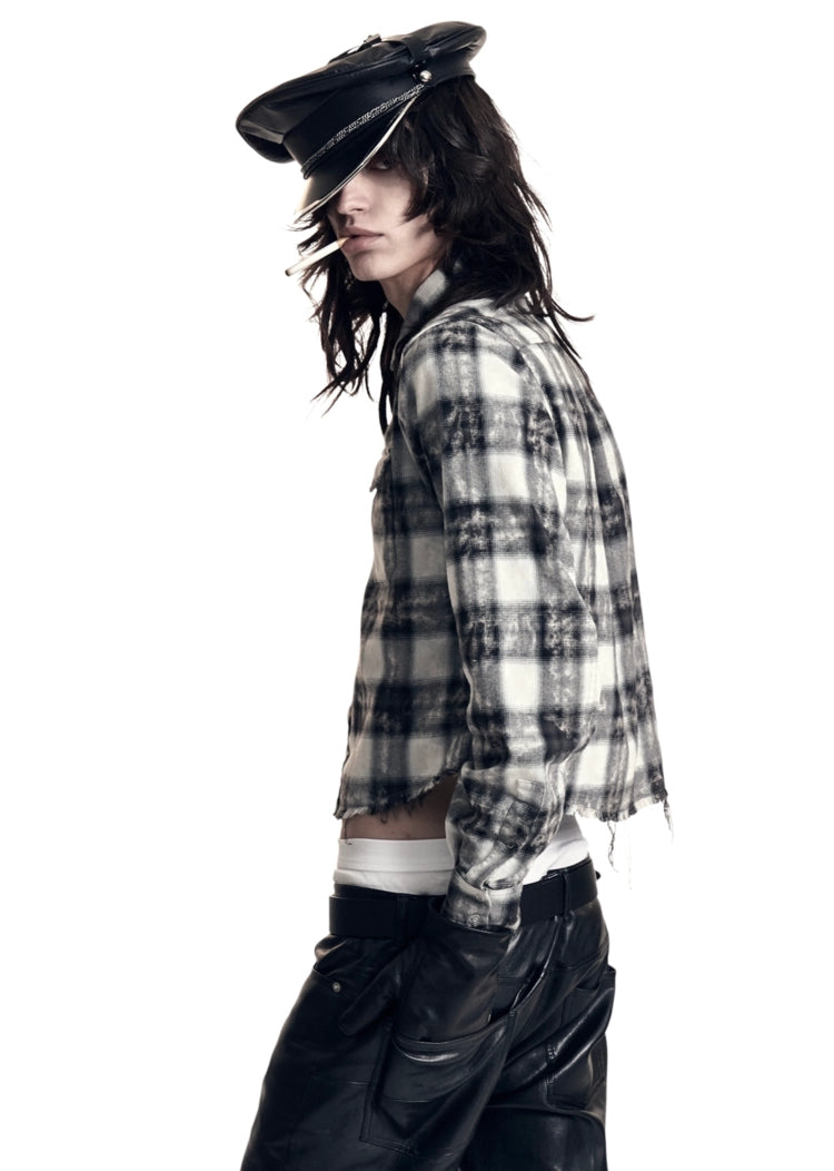 Washed Check Shirt