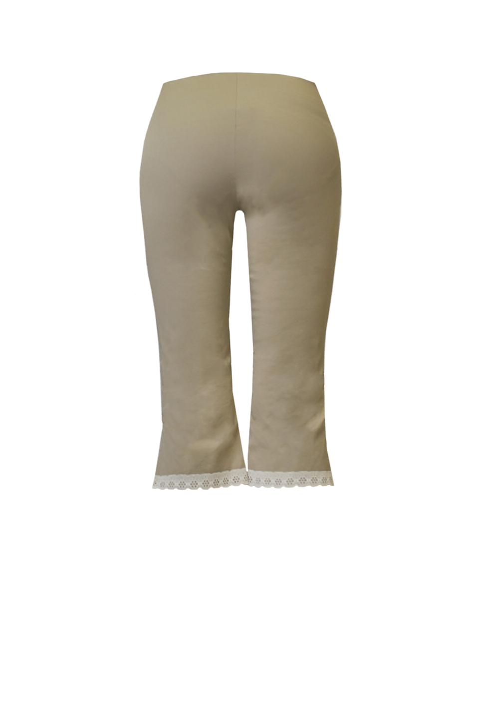 Mary Capri Pants in Tan
