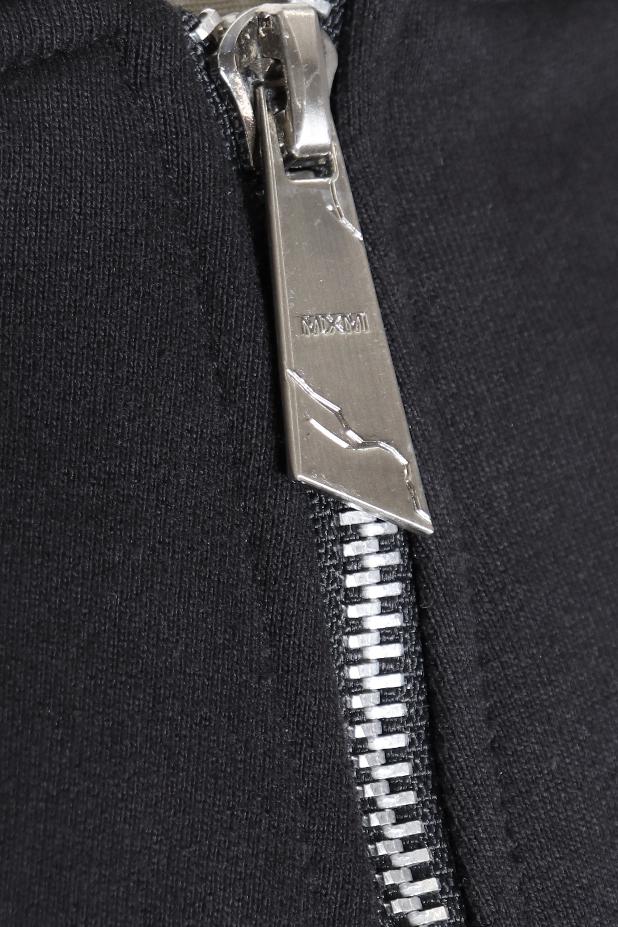 RUH Paneled Zip Up Hoodie in Black