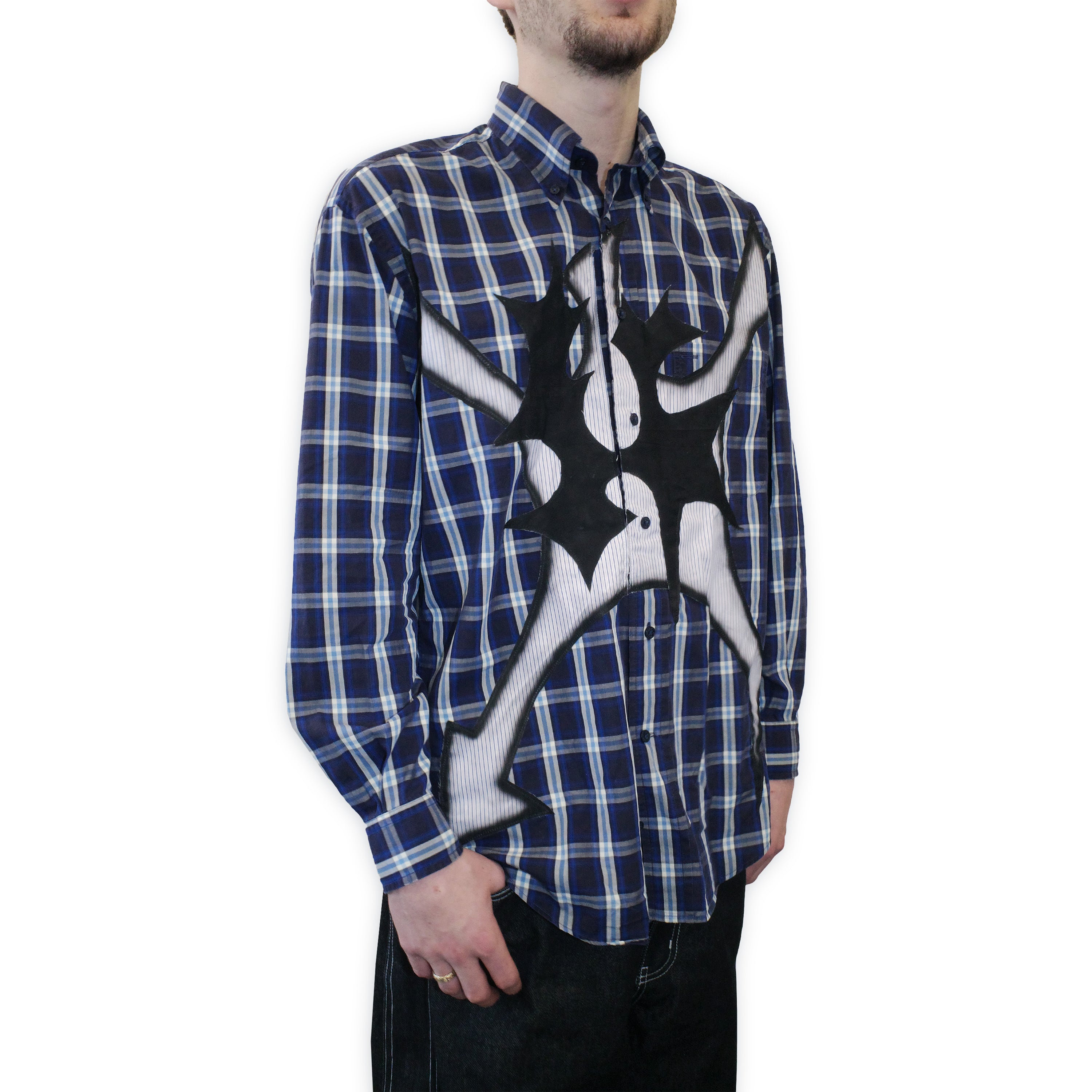 Blue Crossbones Shirt