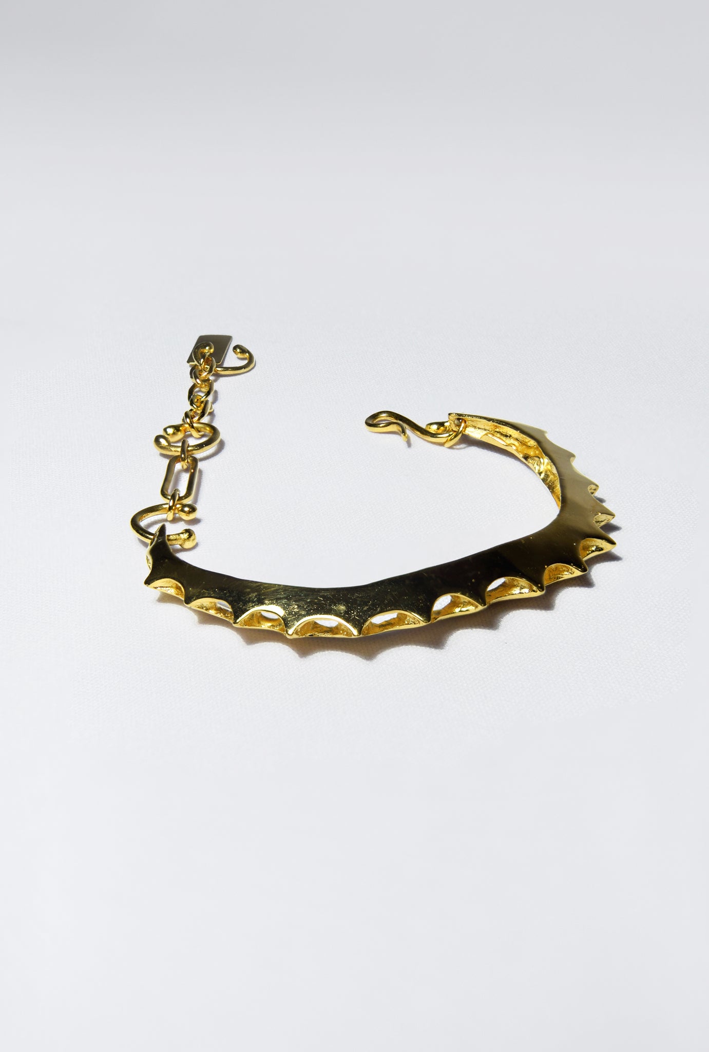 Shell Spike Bracelet