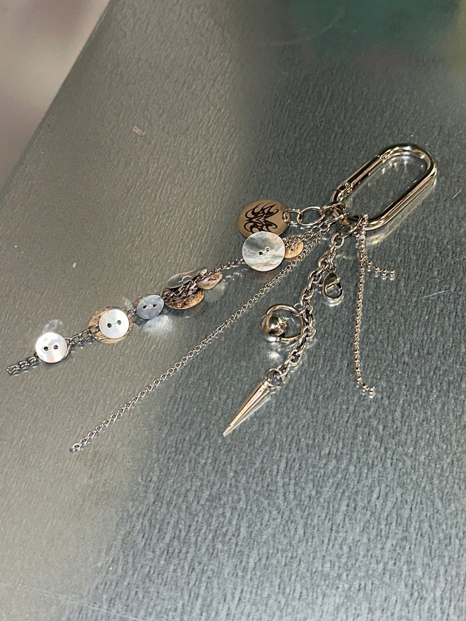 Button Keychain