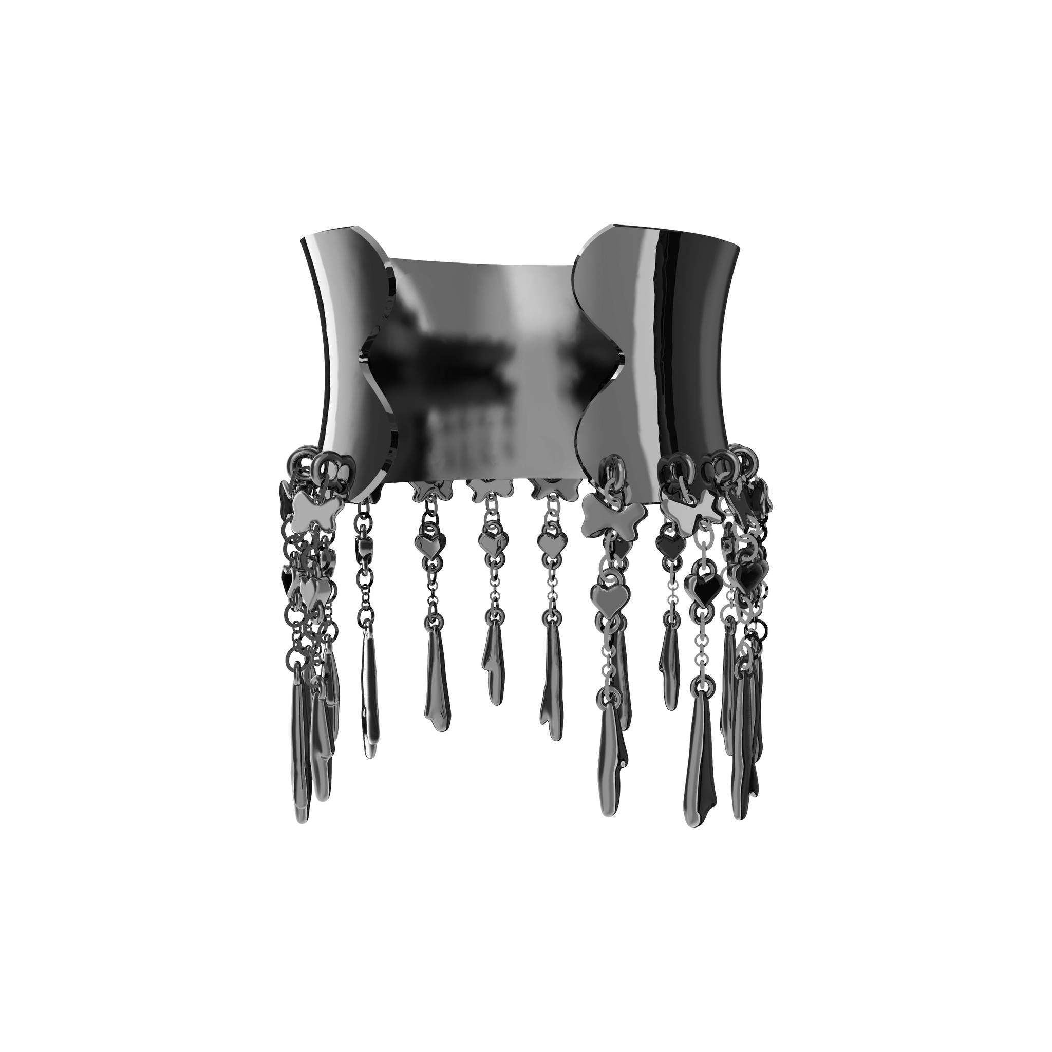 Swaying Arm Bracelet in BLACK