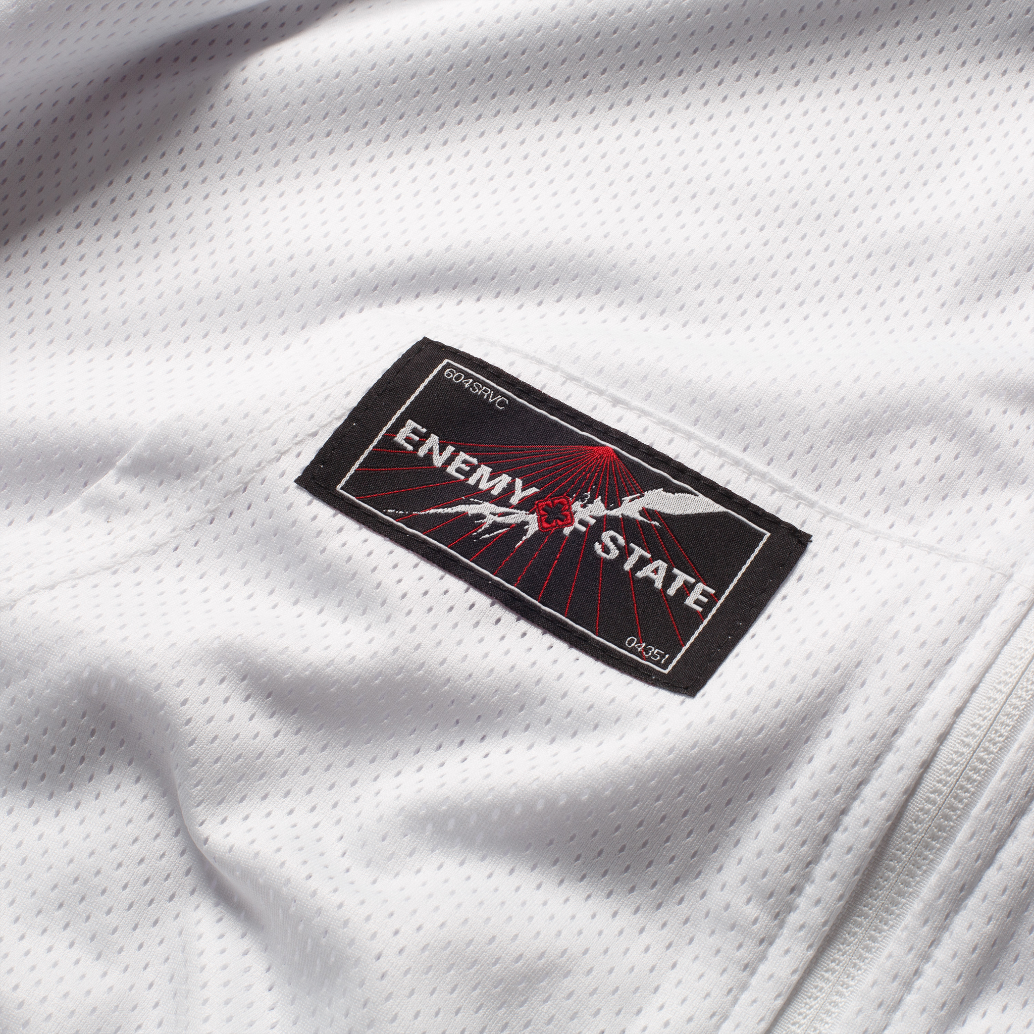 Reversible Sporty Zip up Hoodie in White