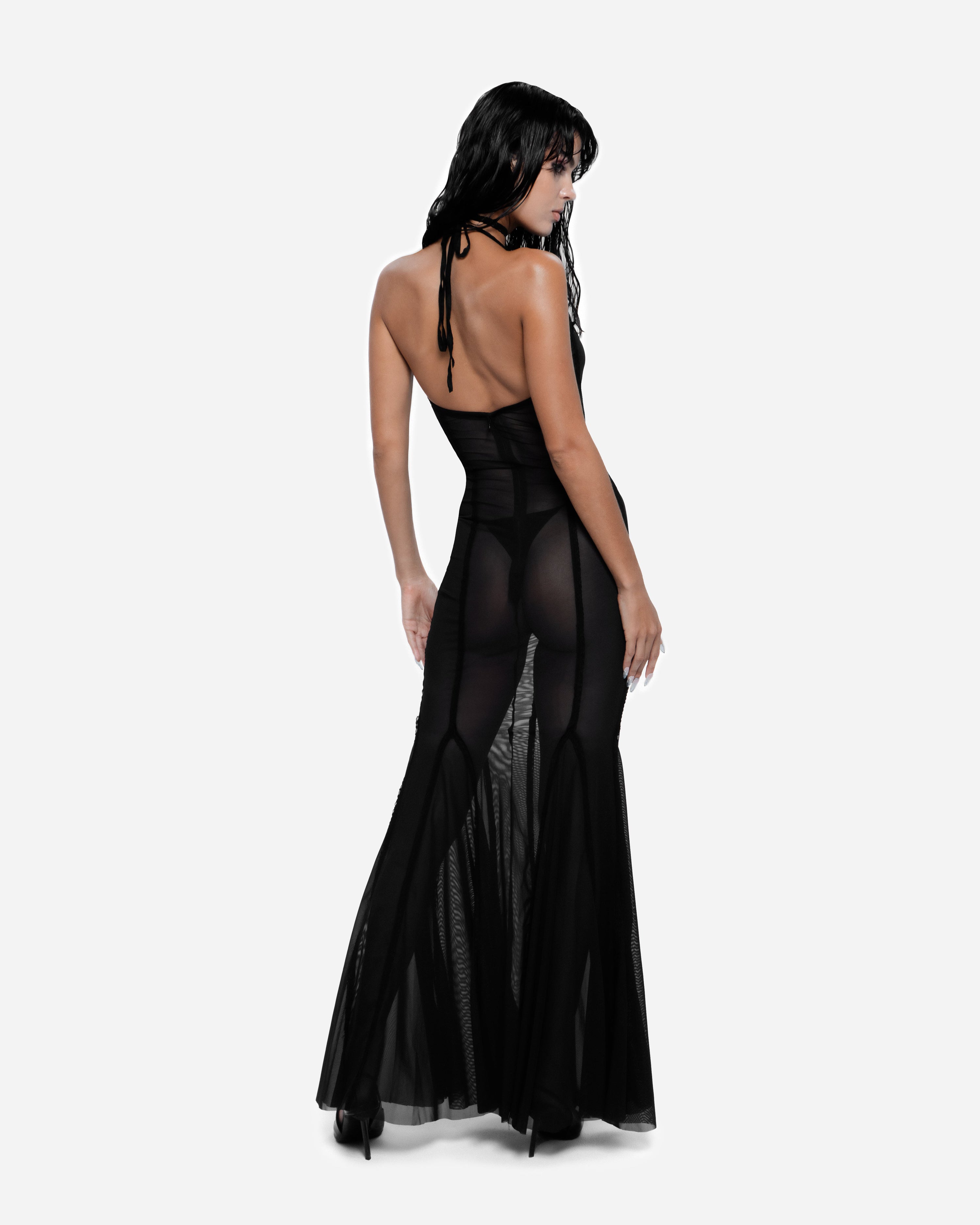 Siren Maxi Dress in White