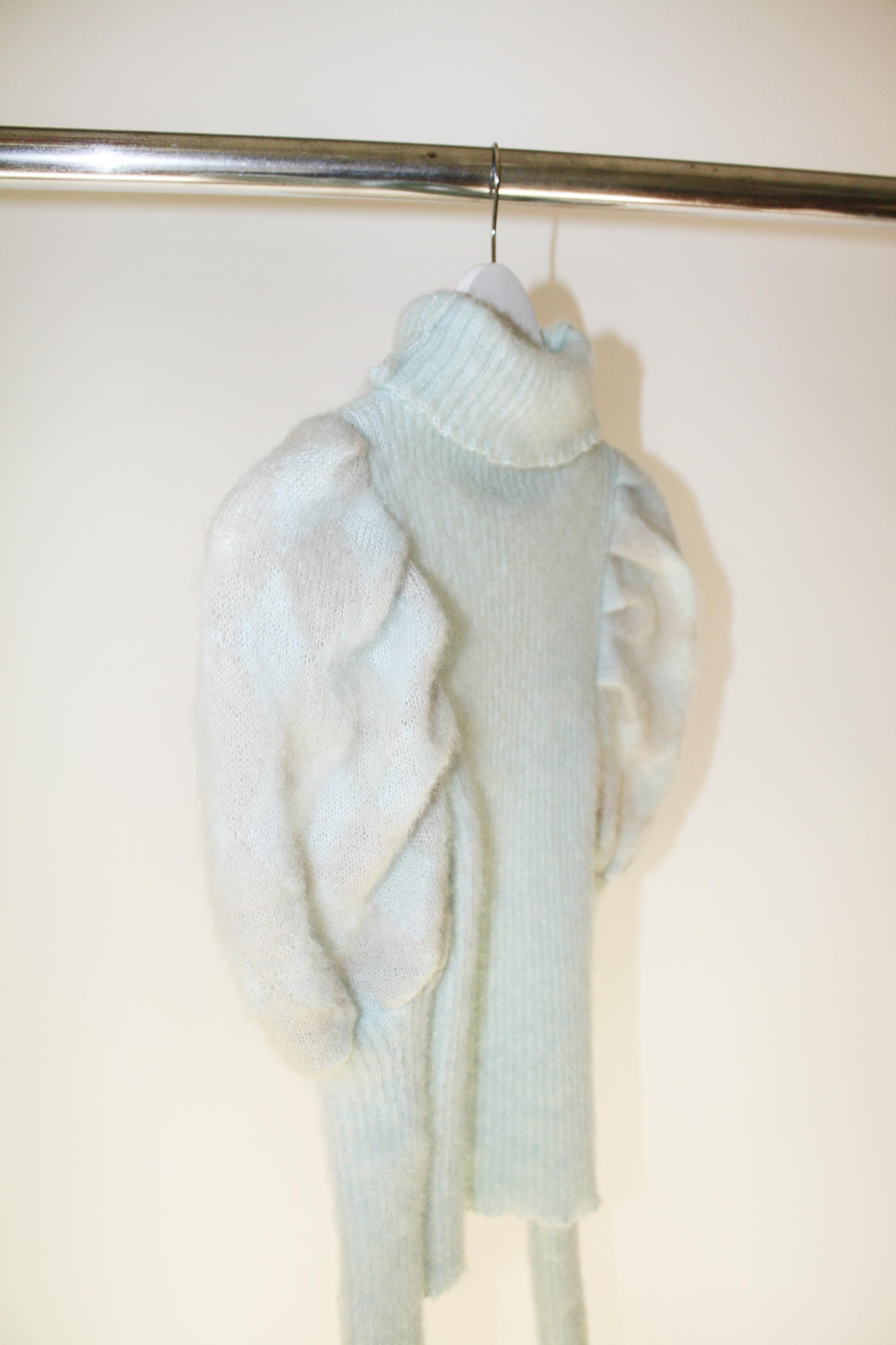 Cotton Candy Sweater in Light Blue