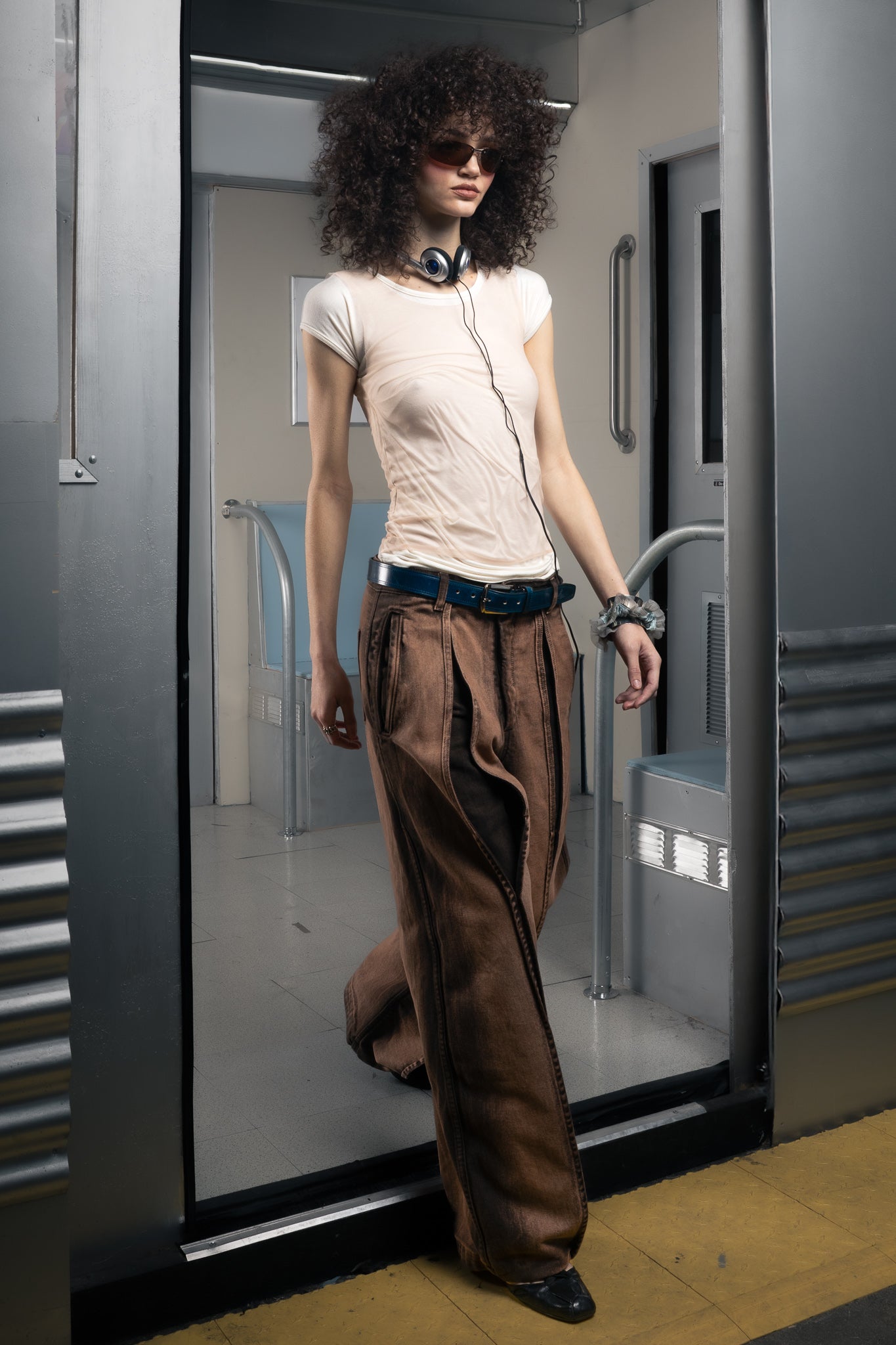 차이 데님 스토마타 팬츠