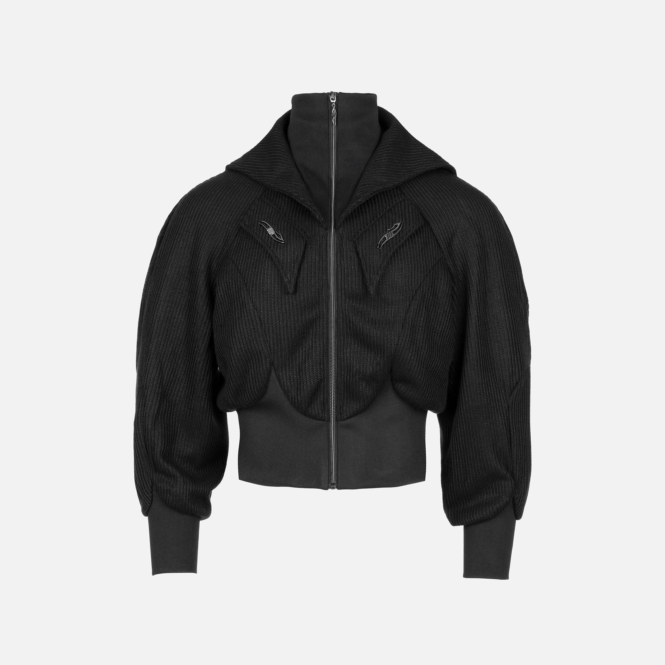 Cruise Zip Sweater in Black