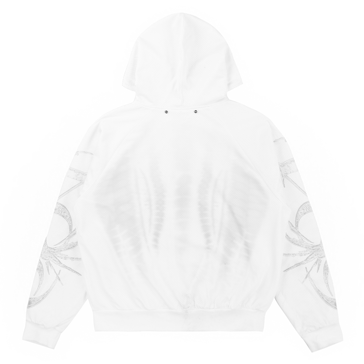 宮世琉弥 butreal Side-Zip-Hoodie White Reversible Sporty Zip up Hoodie in White – ap0cene