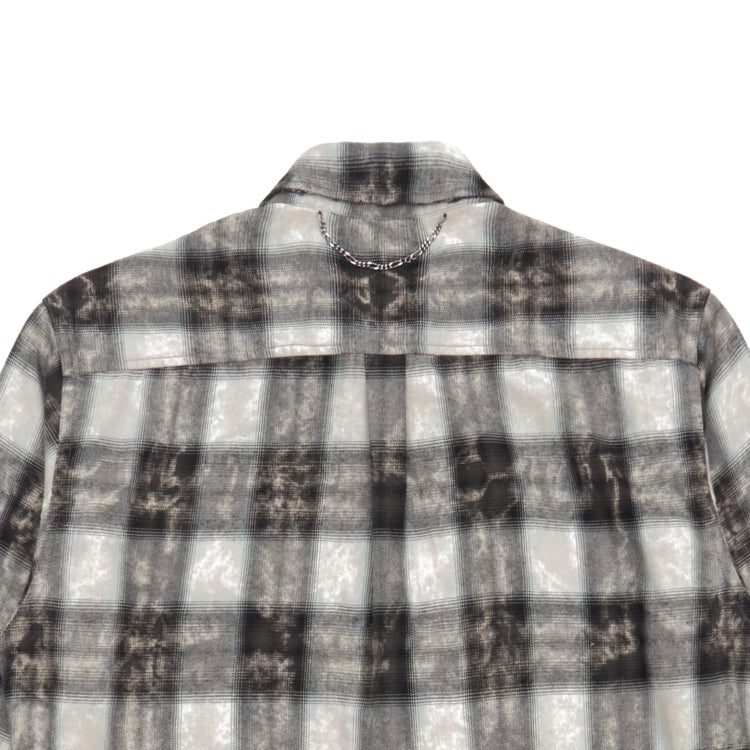 Washed Check Shirt