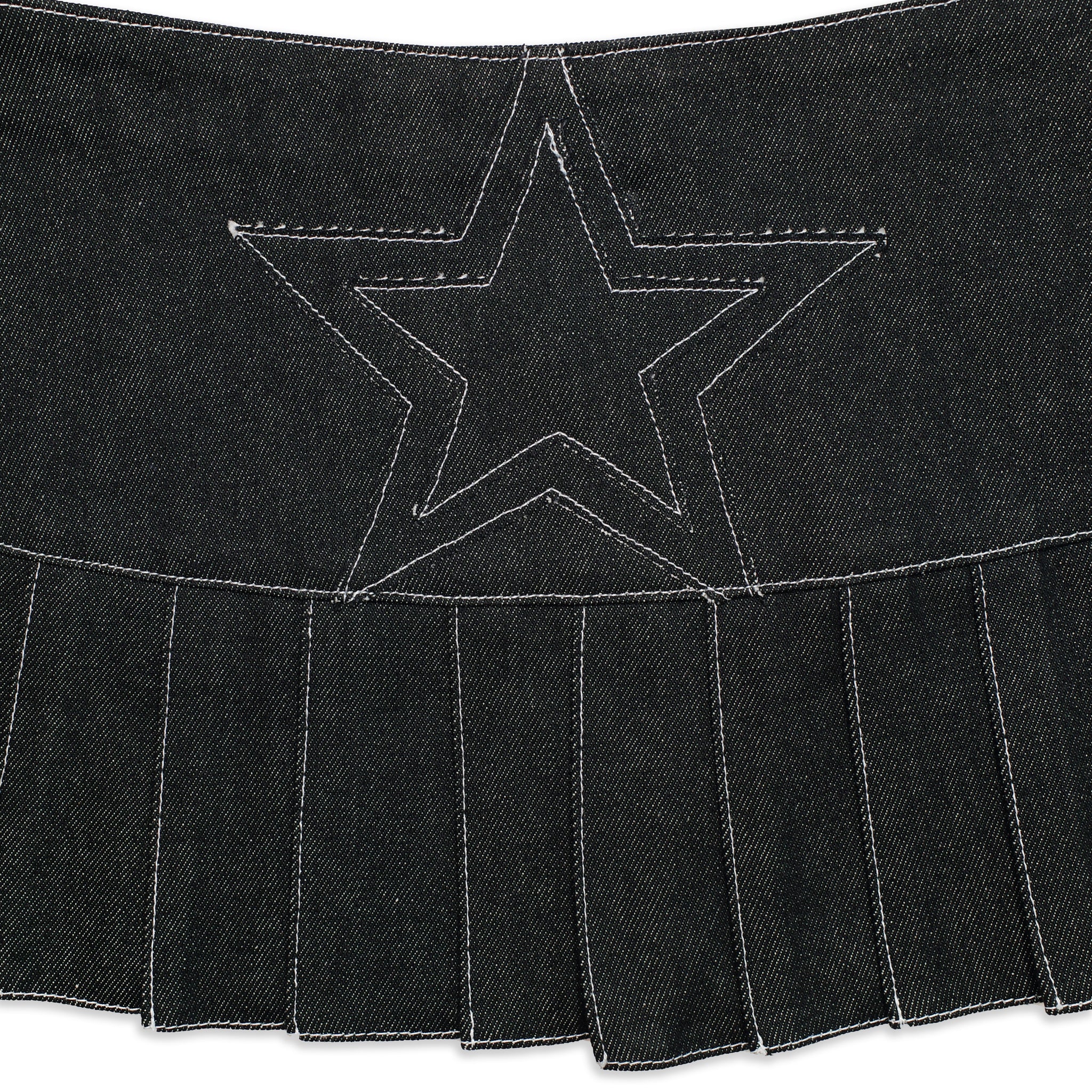 Denim Star Skirt