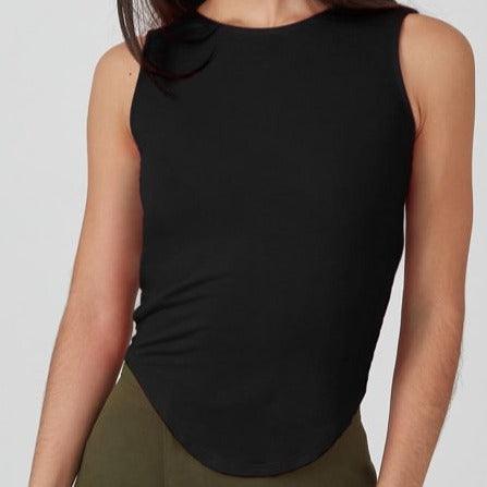 Waterfall Tank in Black