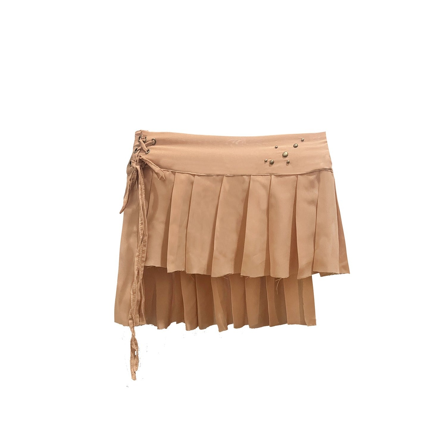 Droplet Micro Chiffon Wrap Skirt