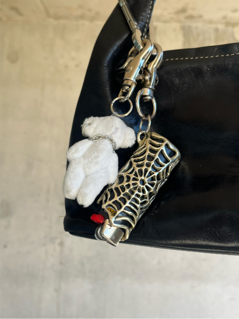 White Bear Keychain