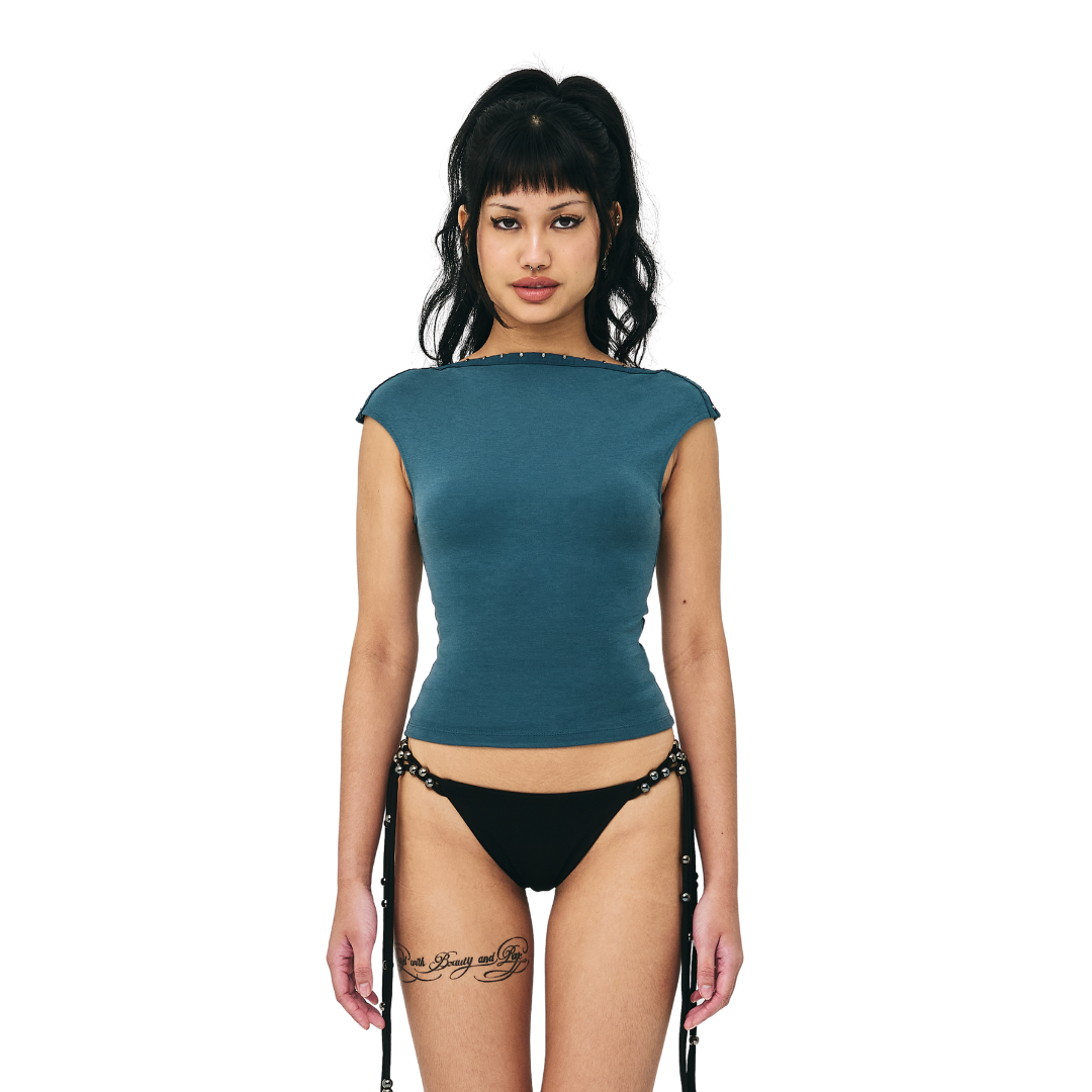 Crescent Top in Cove