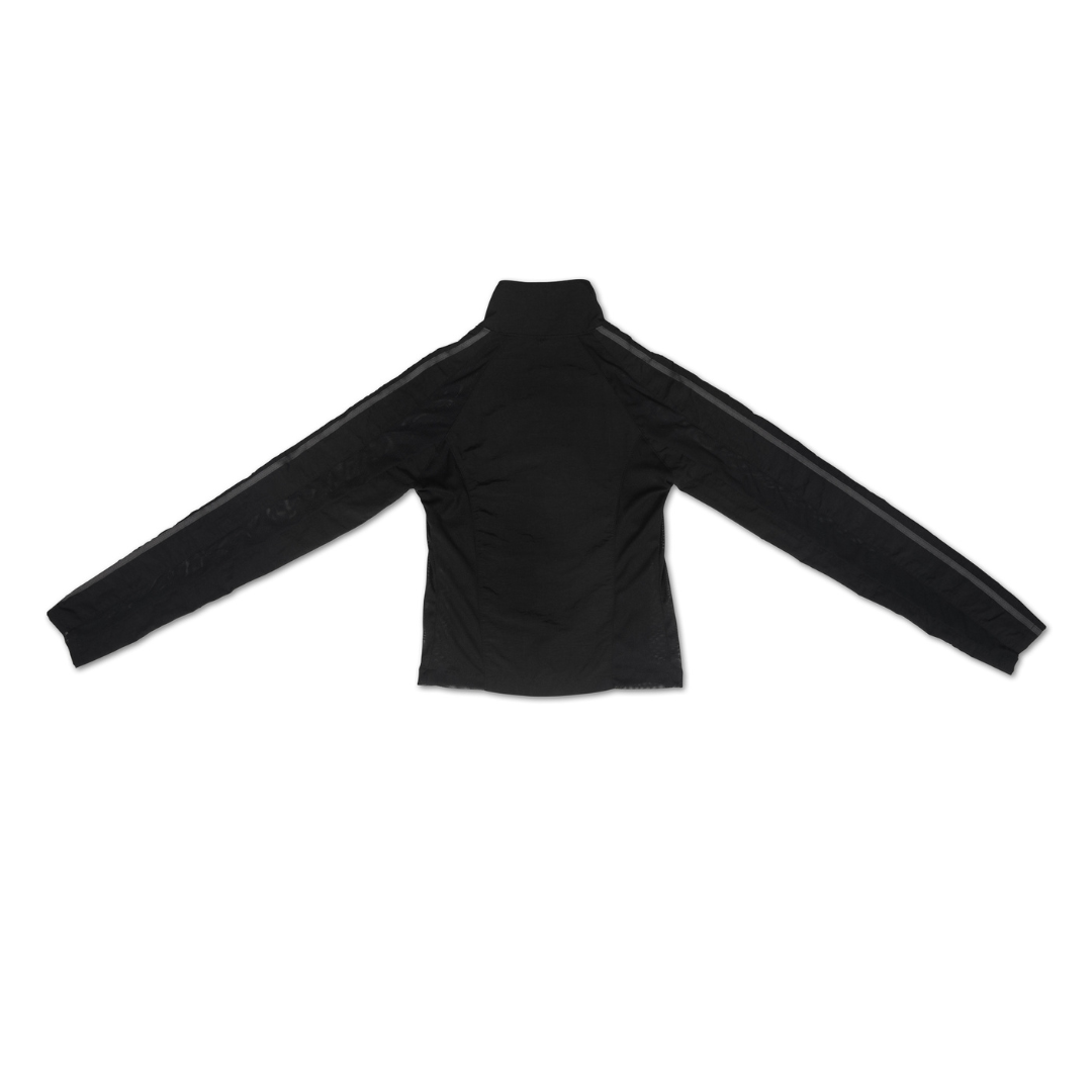 Nylon Mesh Jacket in Black