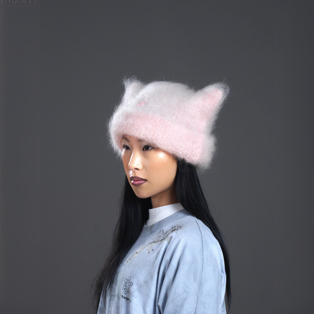Pink Kitty Hat
