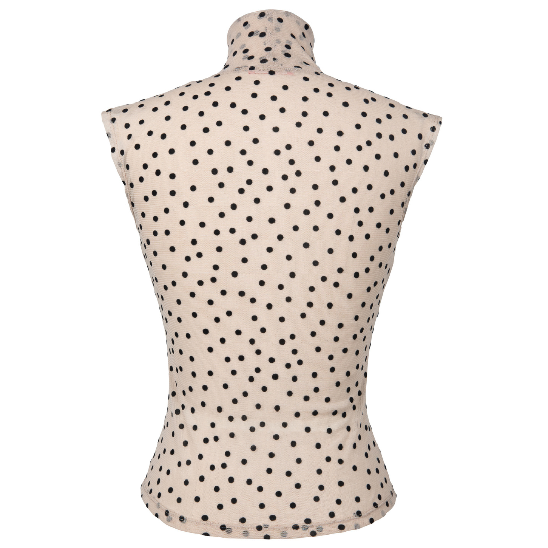 Polka Dot Nude Tank