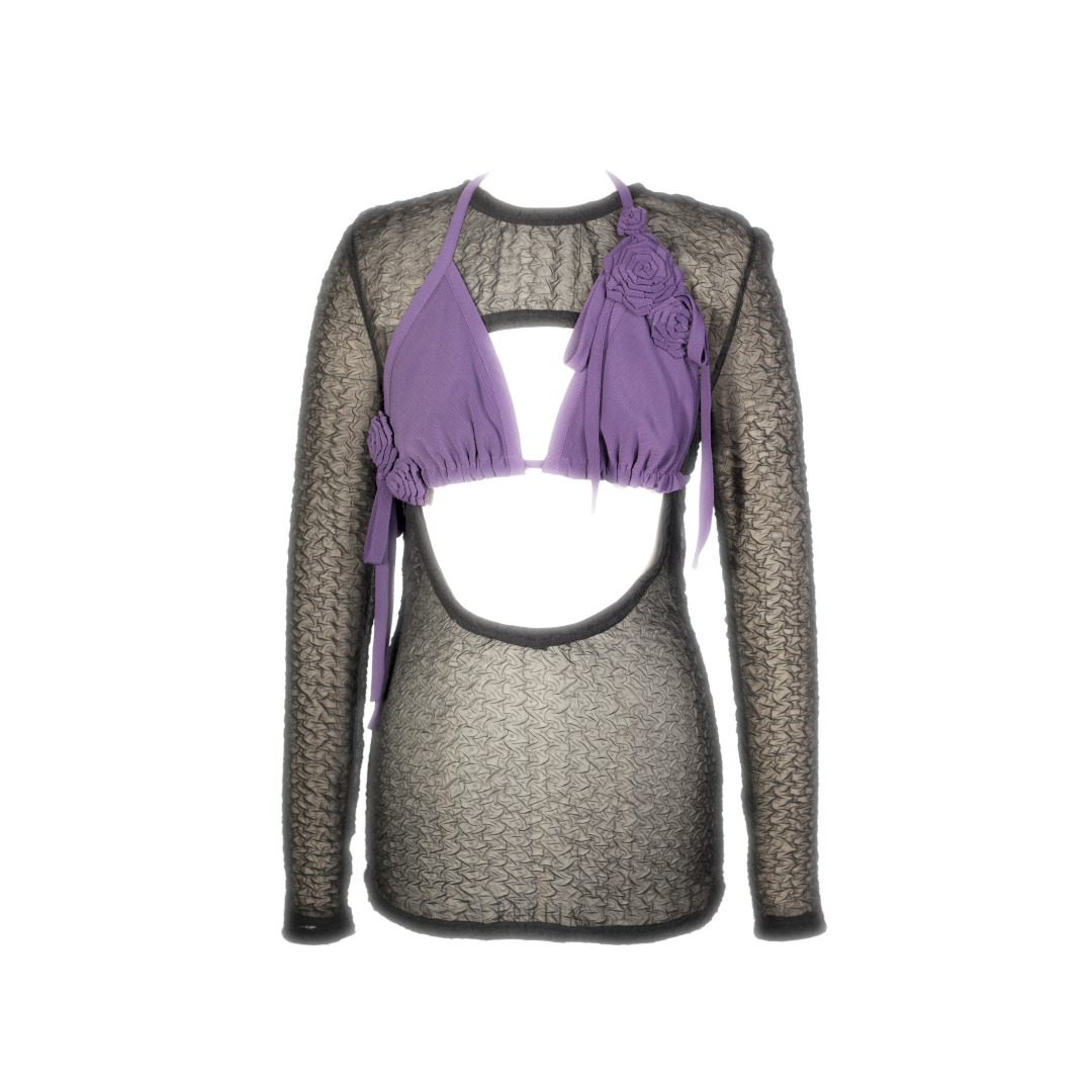 컷아웃 티셔츠 &amp; 비키니 탑 3