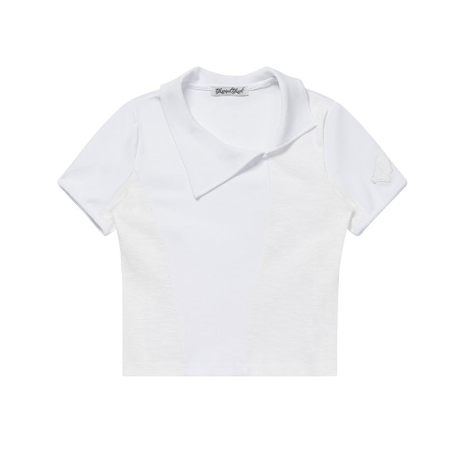 Demonic Wings Tee in White and Black