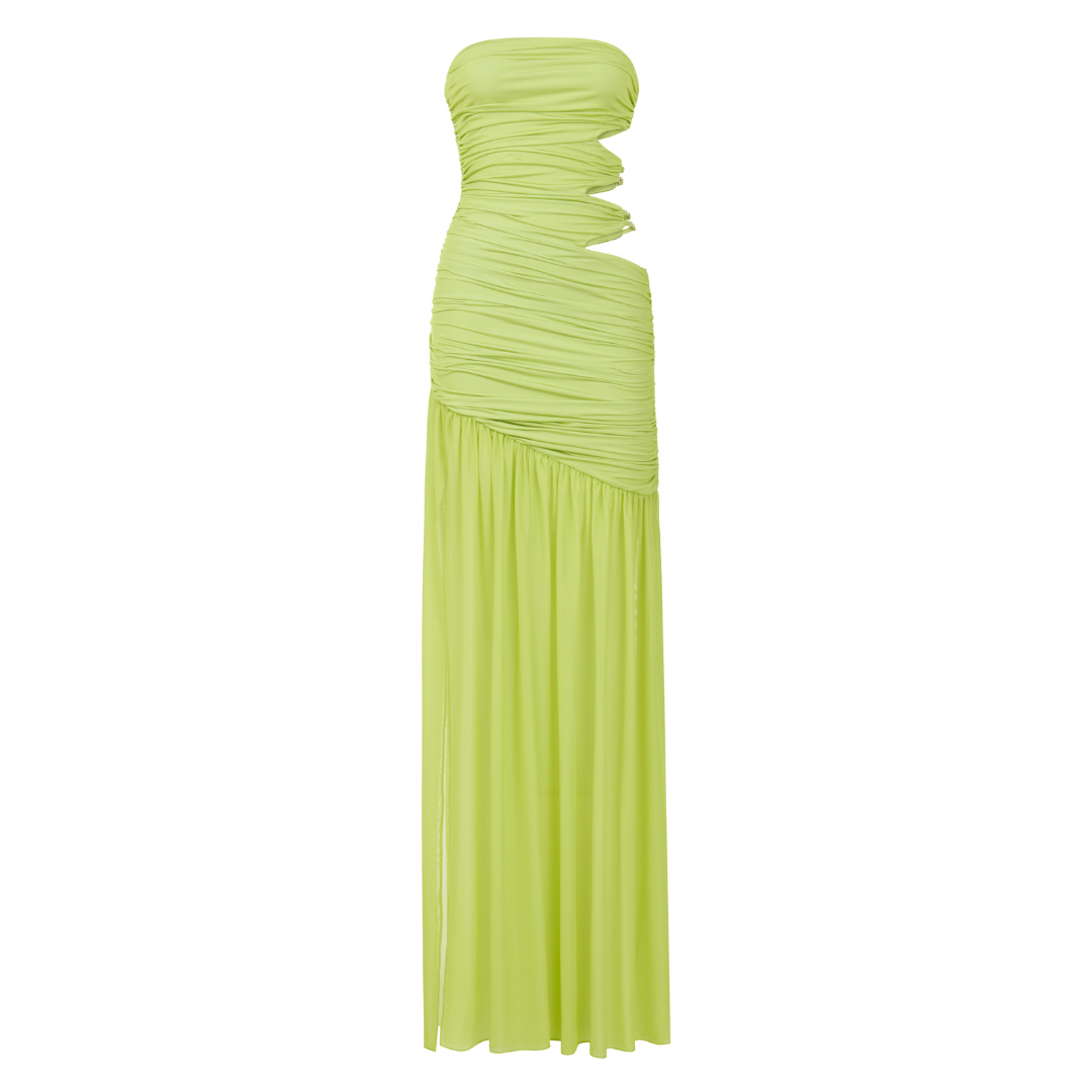 Toxic Tango Dress in Lime