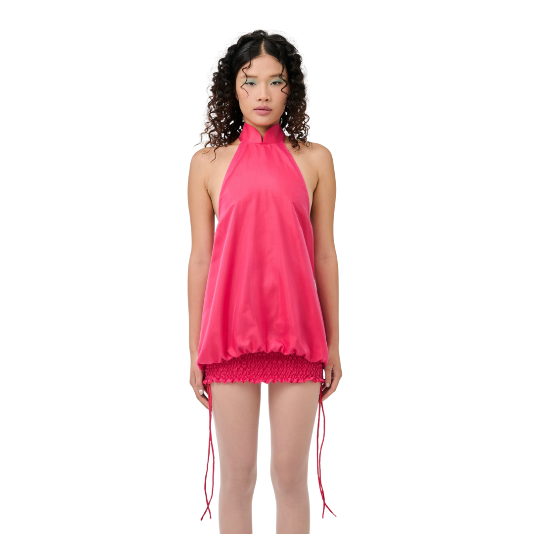 Orbit Dress in Magenta