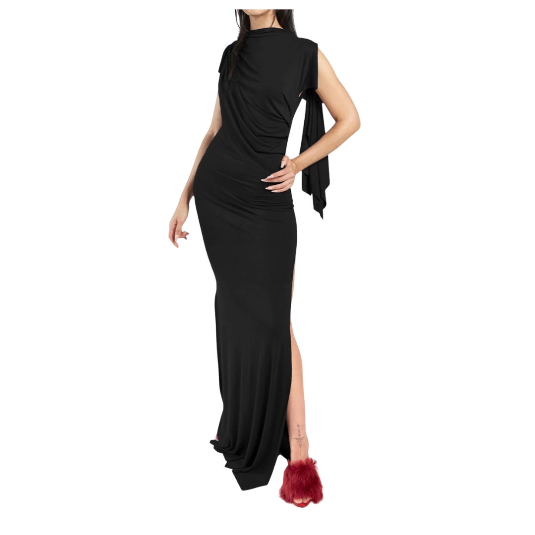 Vivid Dress in Black