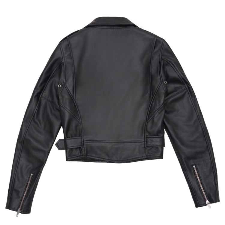 Studded Biker Leather Jacket