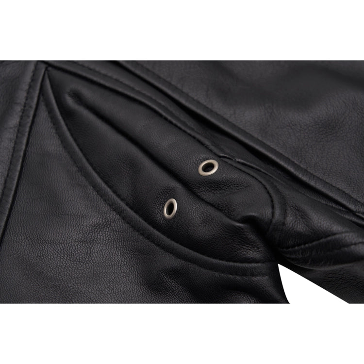 Studded Biker Leather Jacket