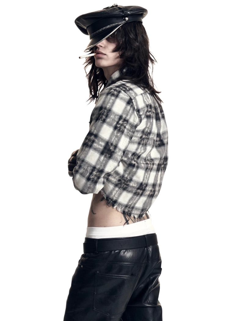 Washed Check Shirt