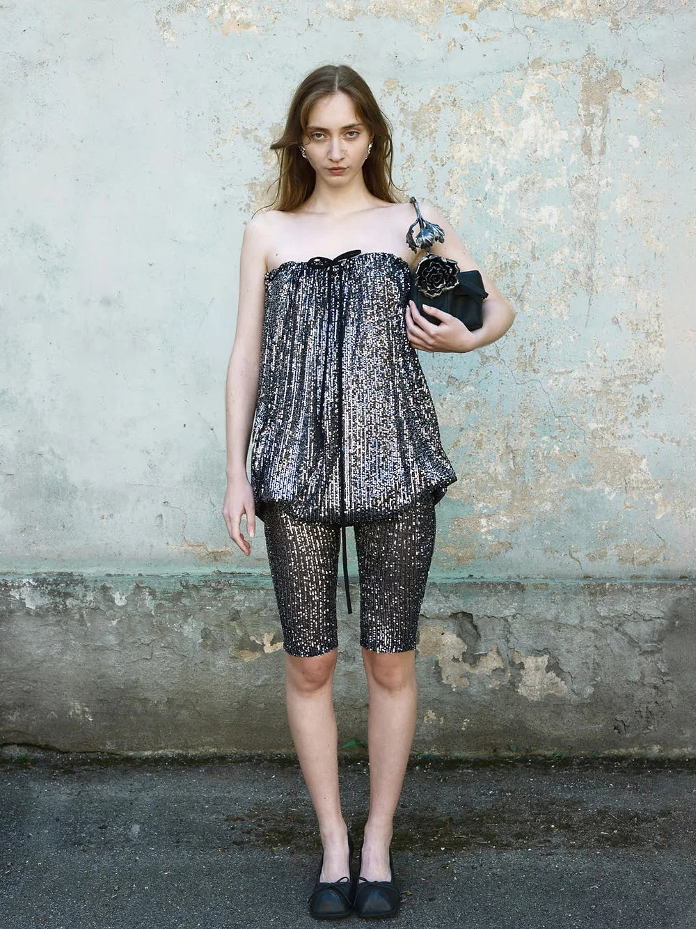 SS24 Bubble Dress/skirt In Sequin