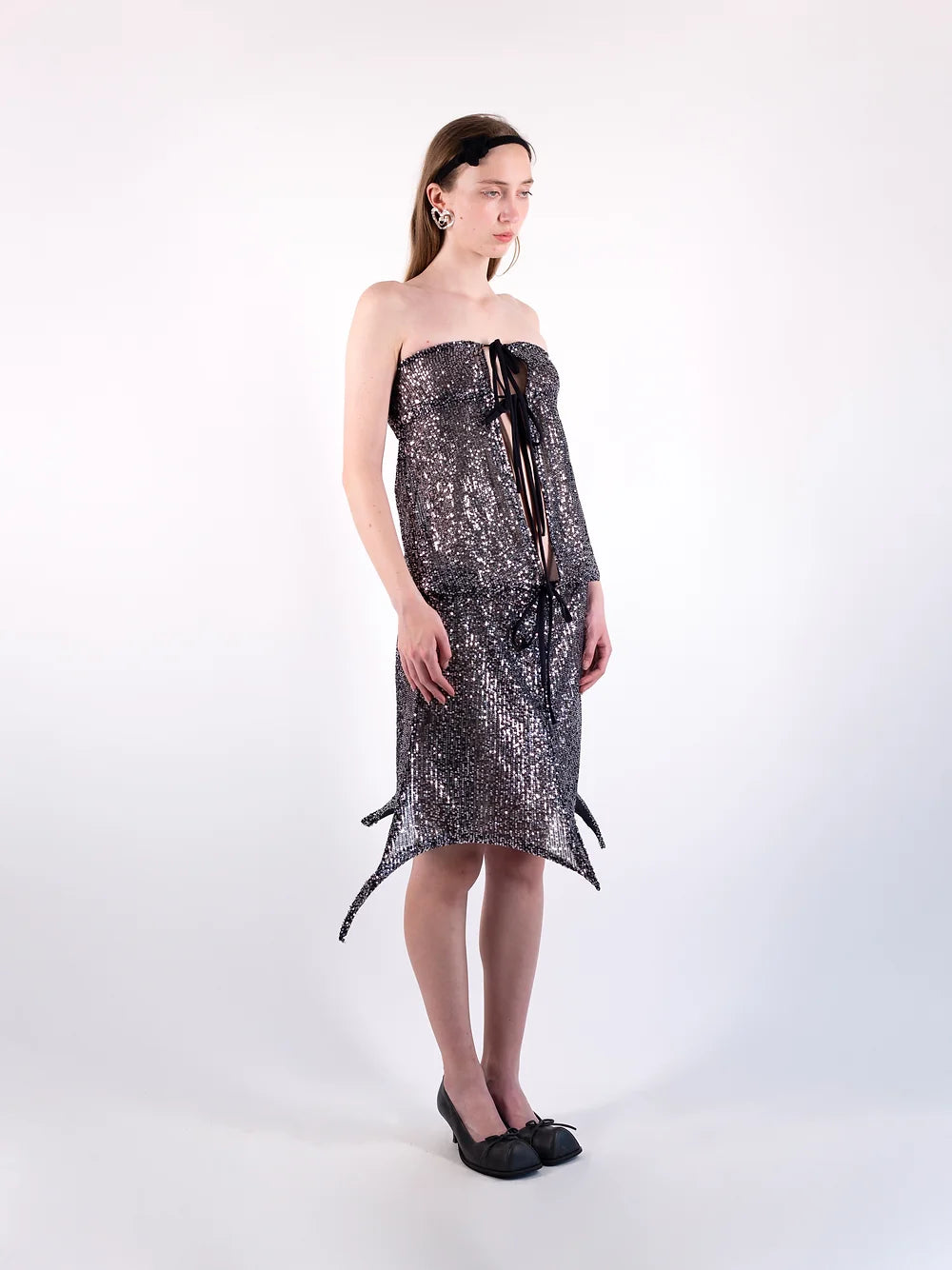 SS24 Wire Dress In Sequin