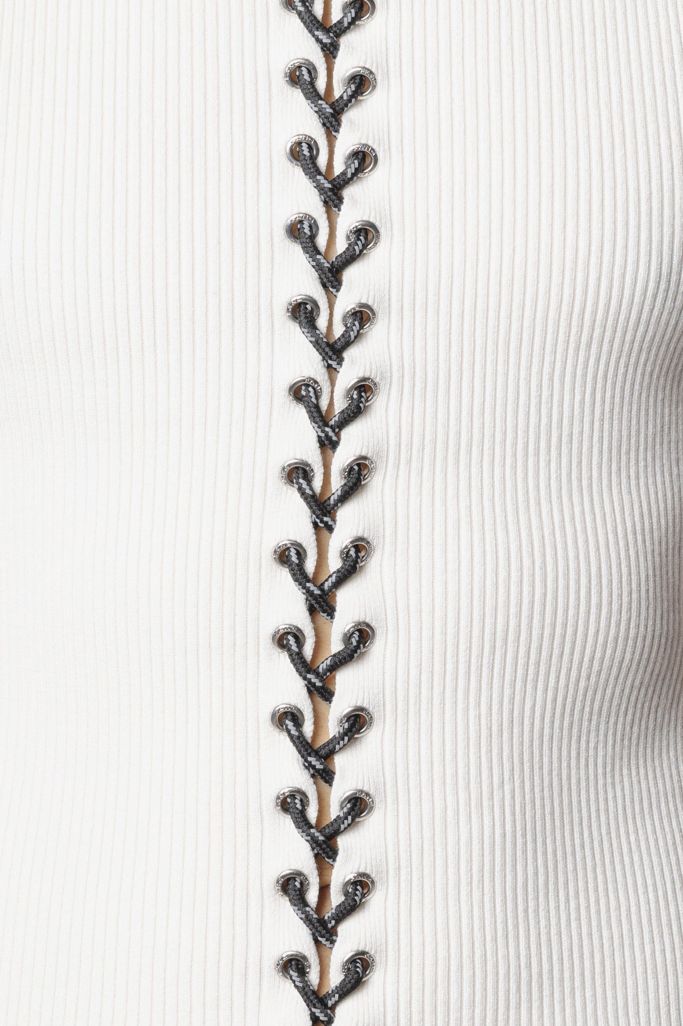 Vertical Paracord Lace Up Top