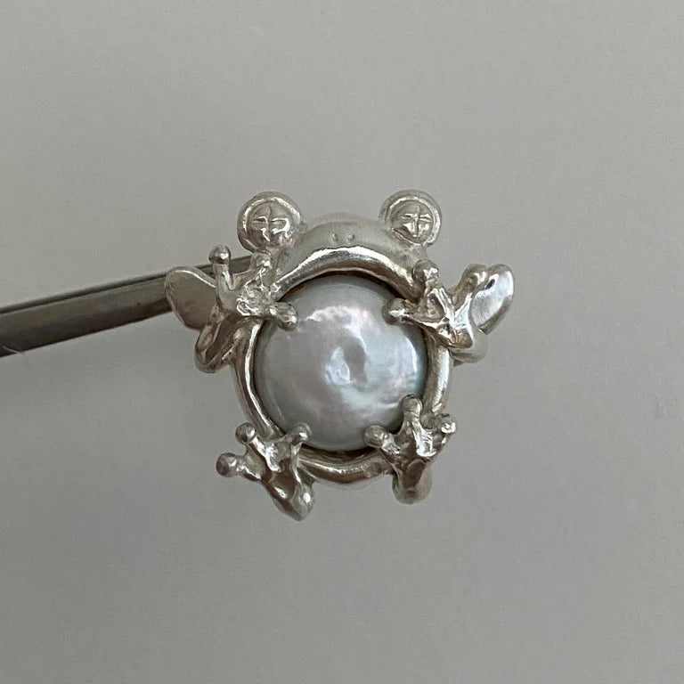 개구리 천사 목걸이