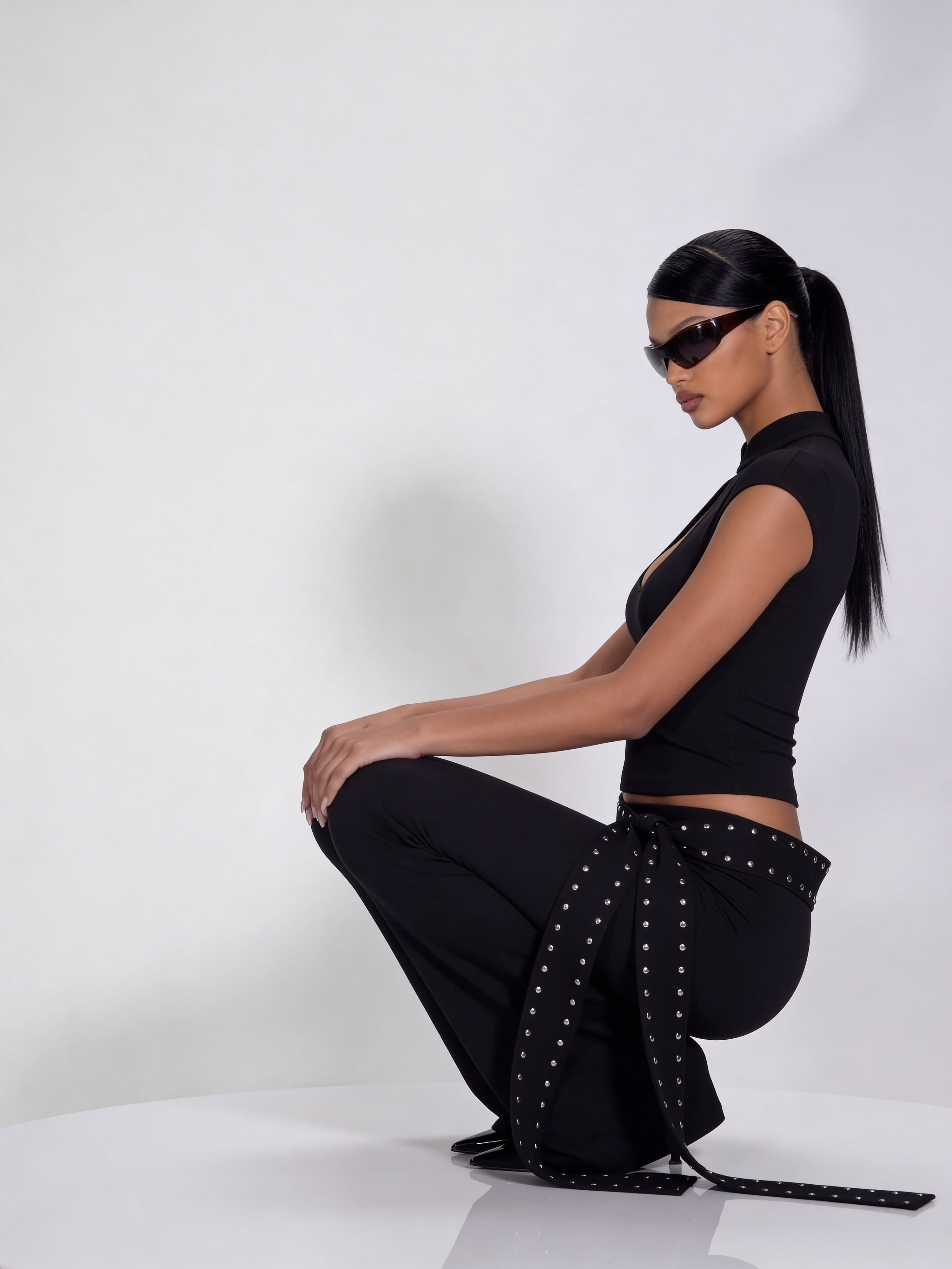 Bare Minimum Top in Black