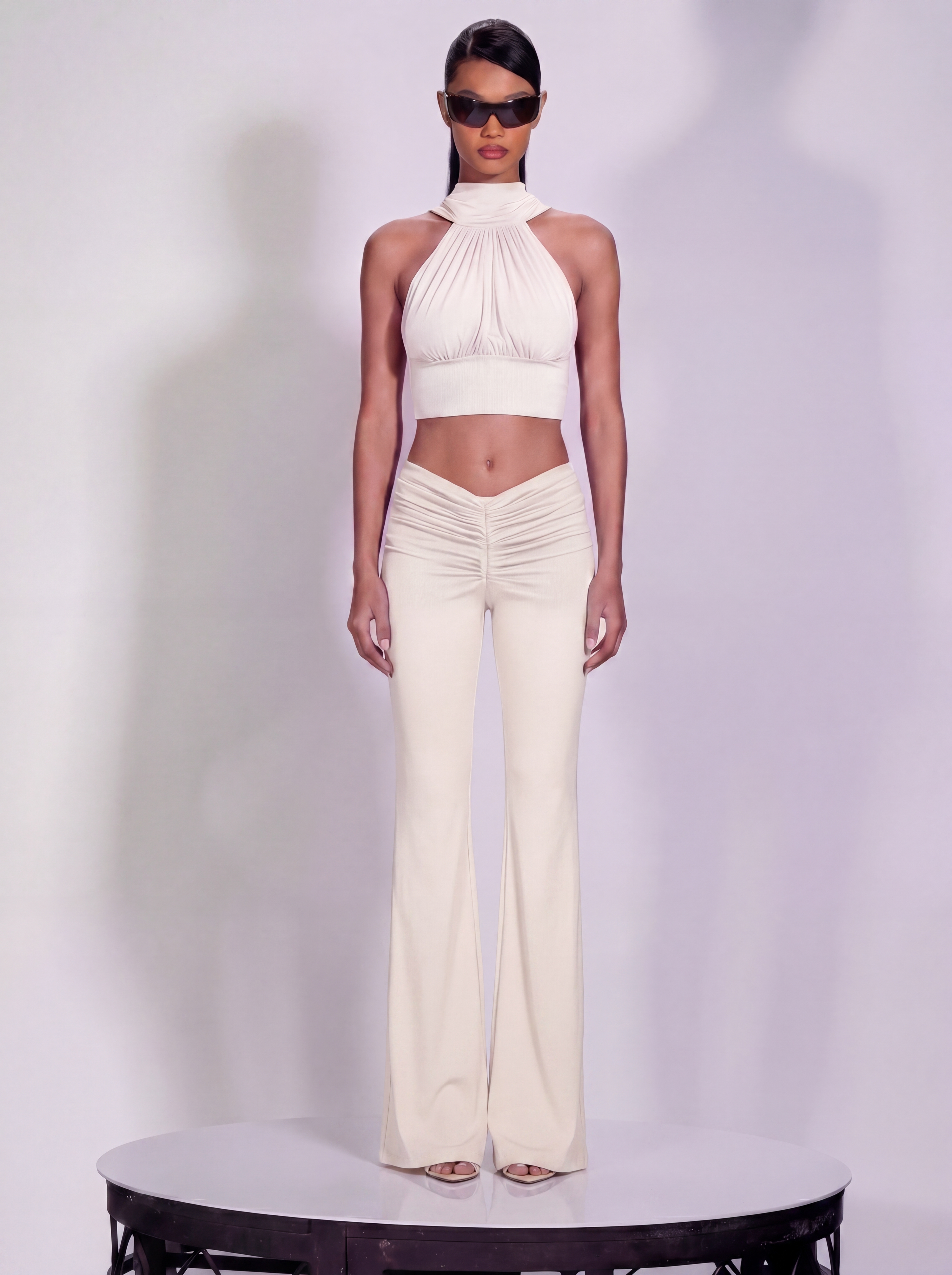 On Repeat Pants in Off-White