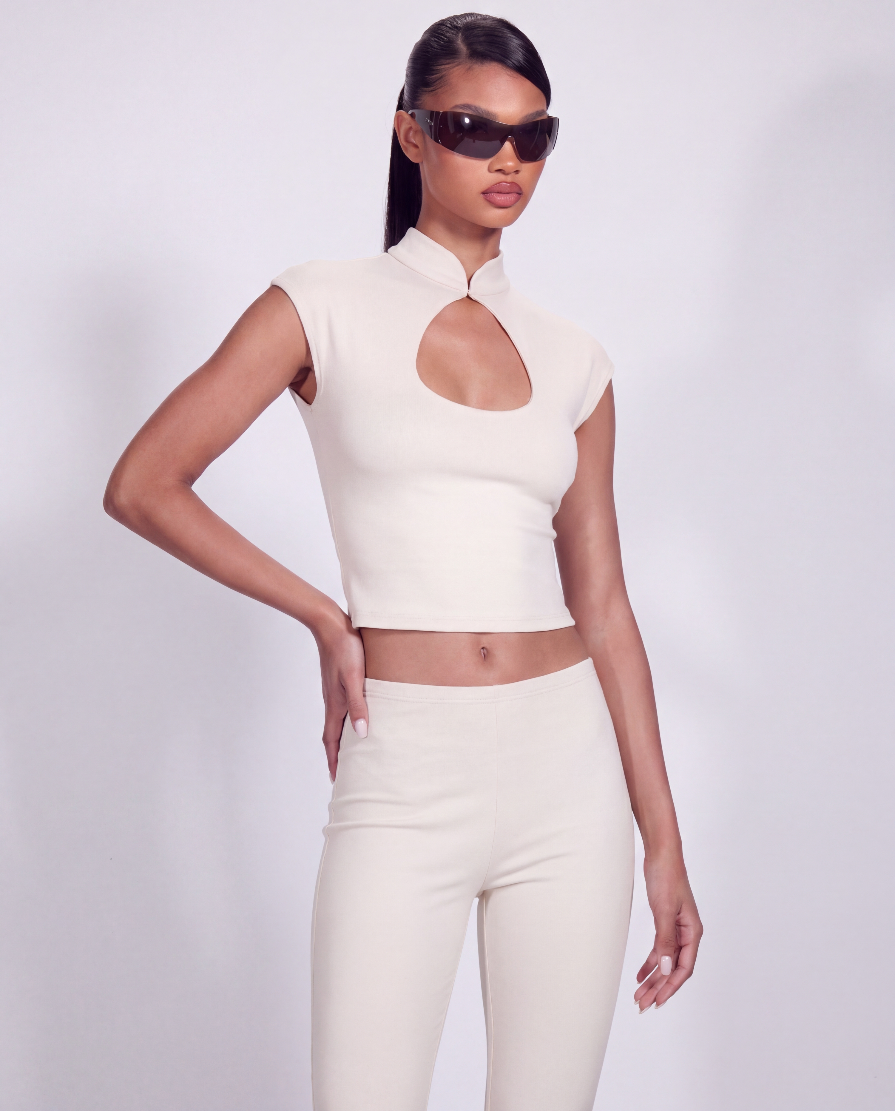 Bare Minimum Top in Off-White