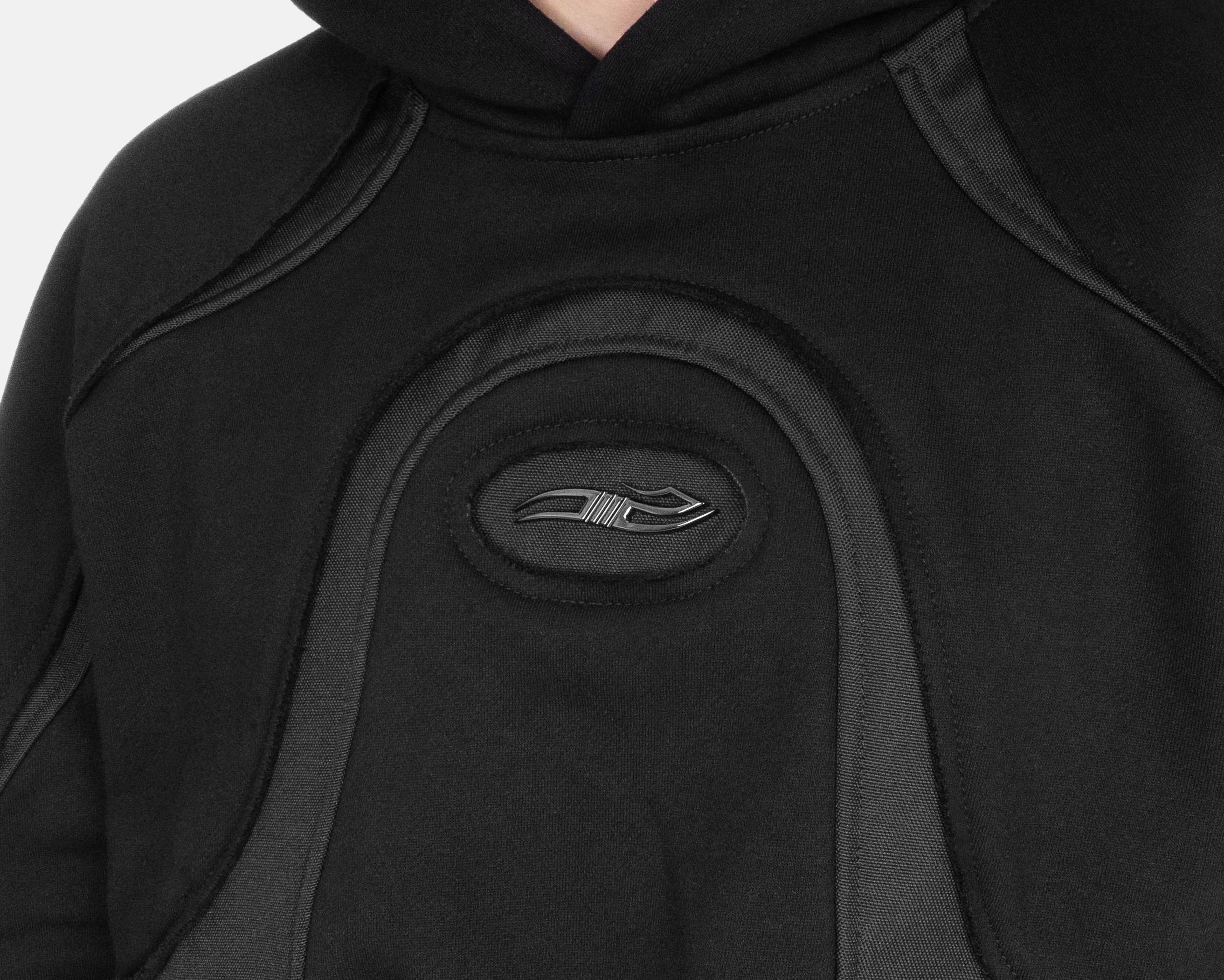 Xarum Hoodie in Black