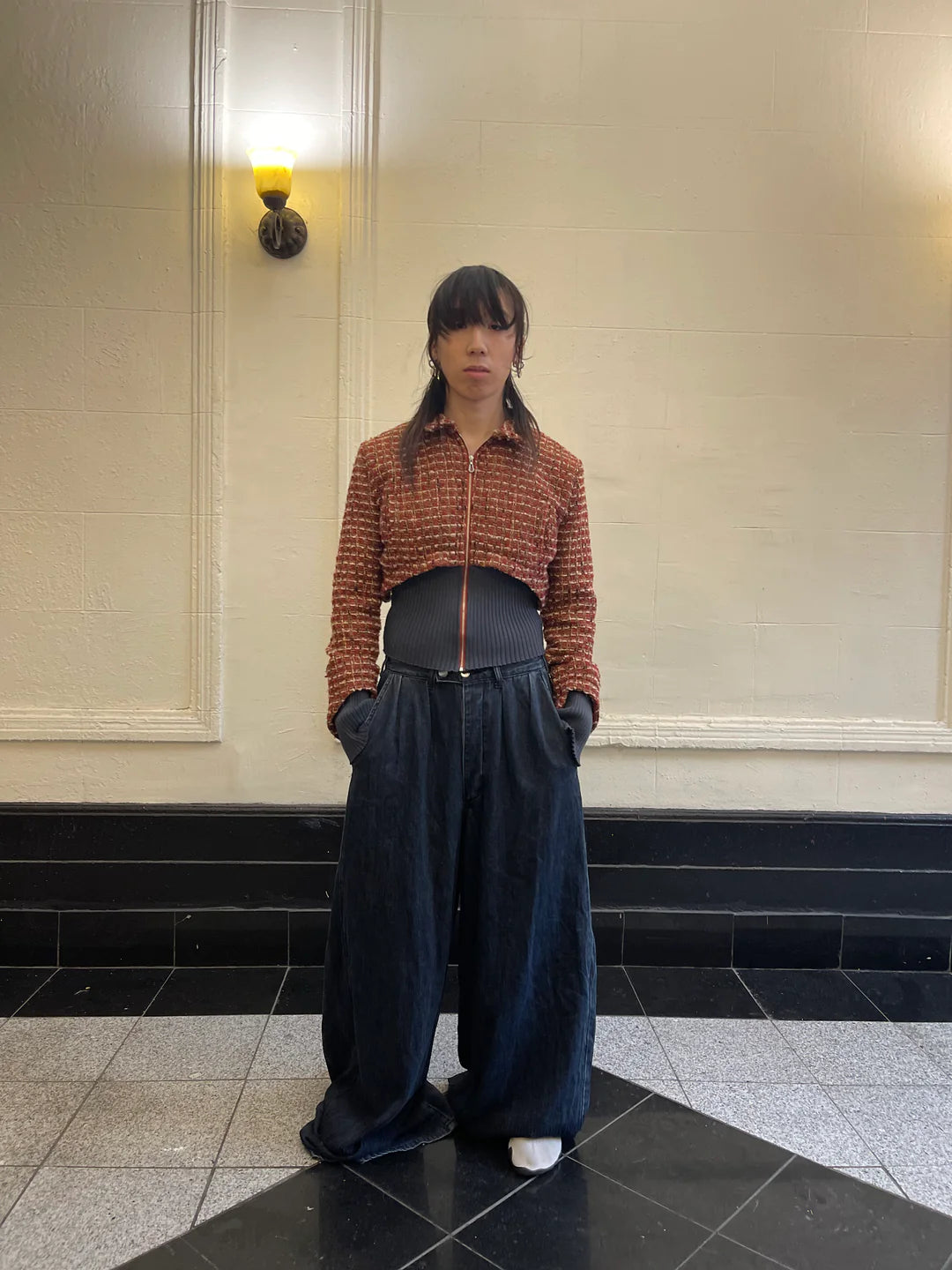 Tweed Marionette Corset Jacket