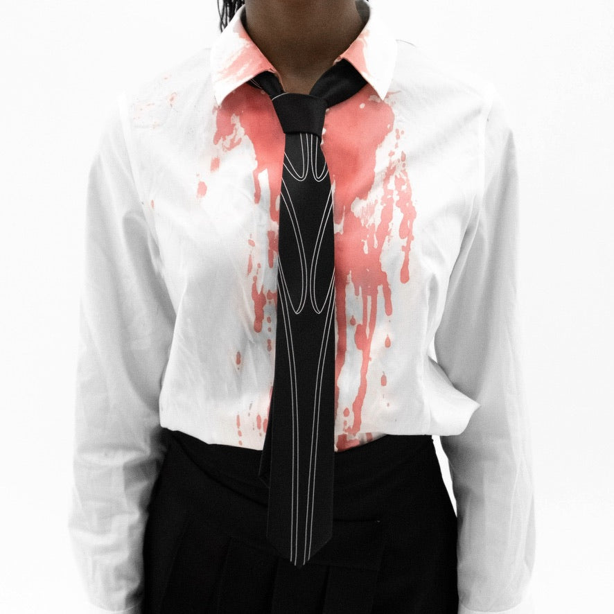 Einschnitt-Krawatte
