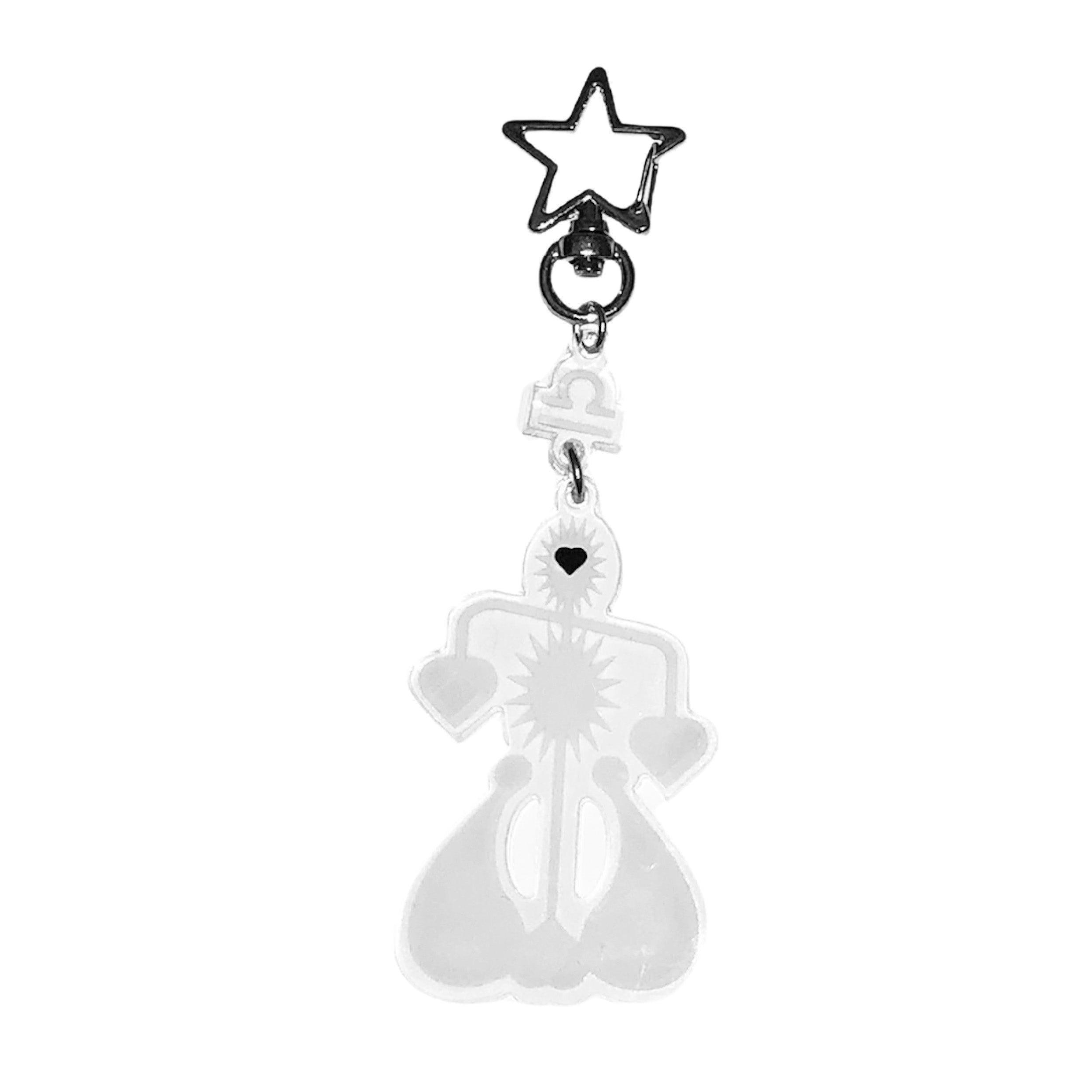 Marine Zodiac Series Keychain in Aquarius