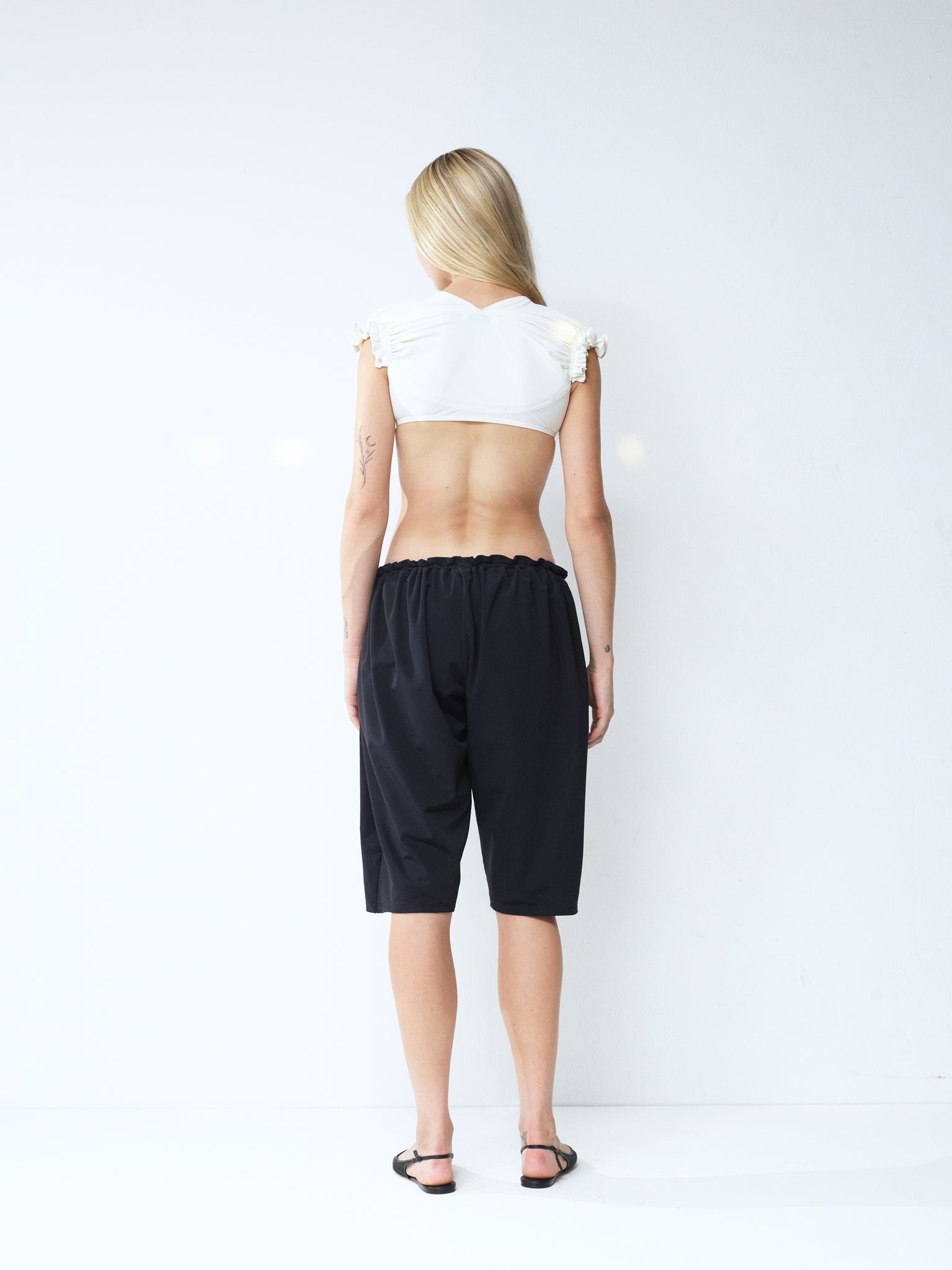 Ruffle Capri Board Short