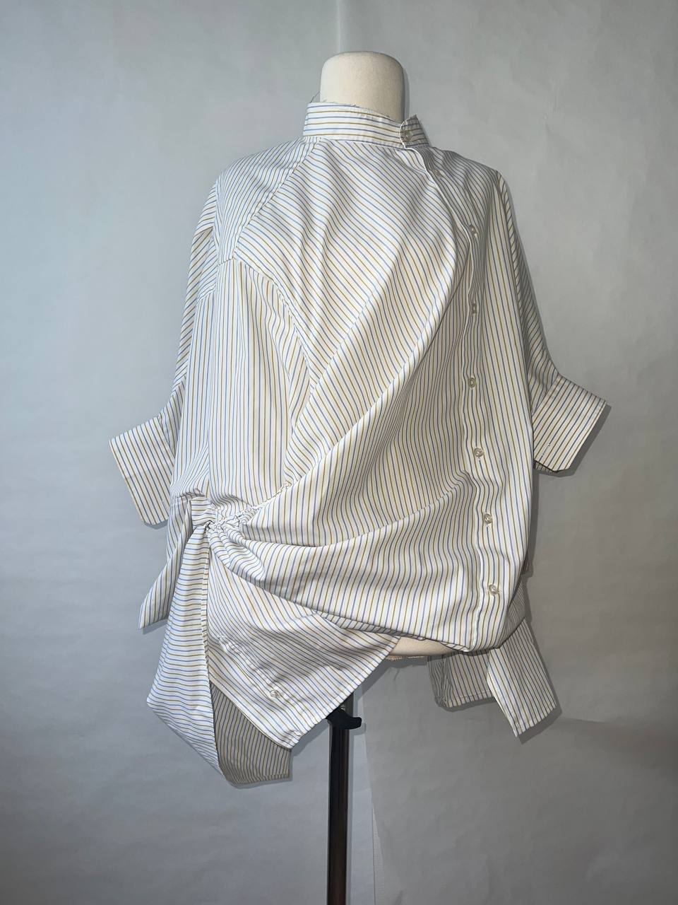 White Stripes Tilted Shirt