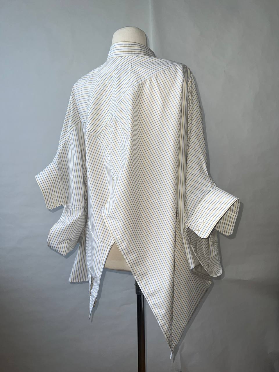 White Stripes Tilted Shirt