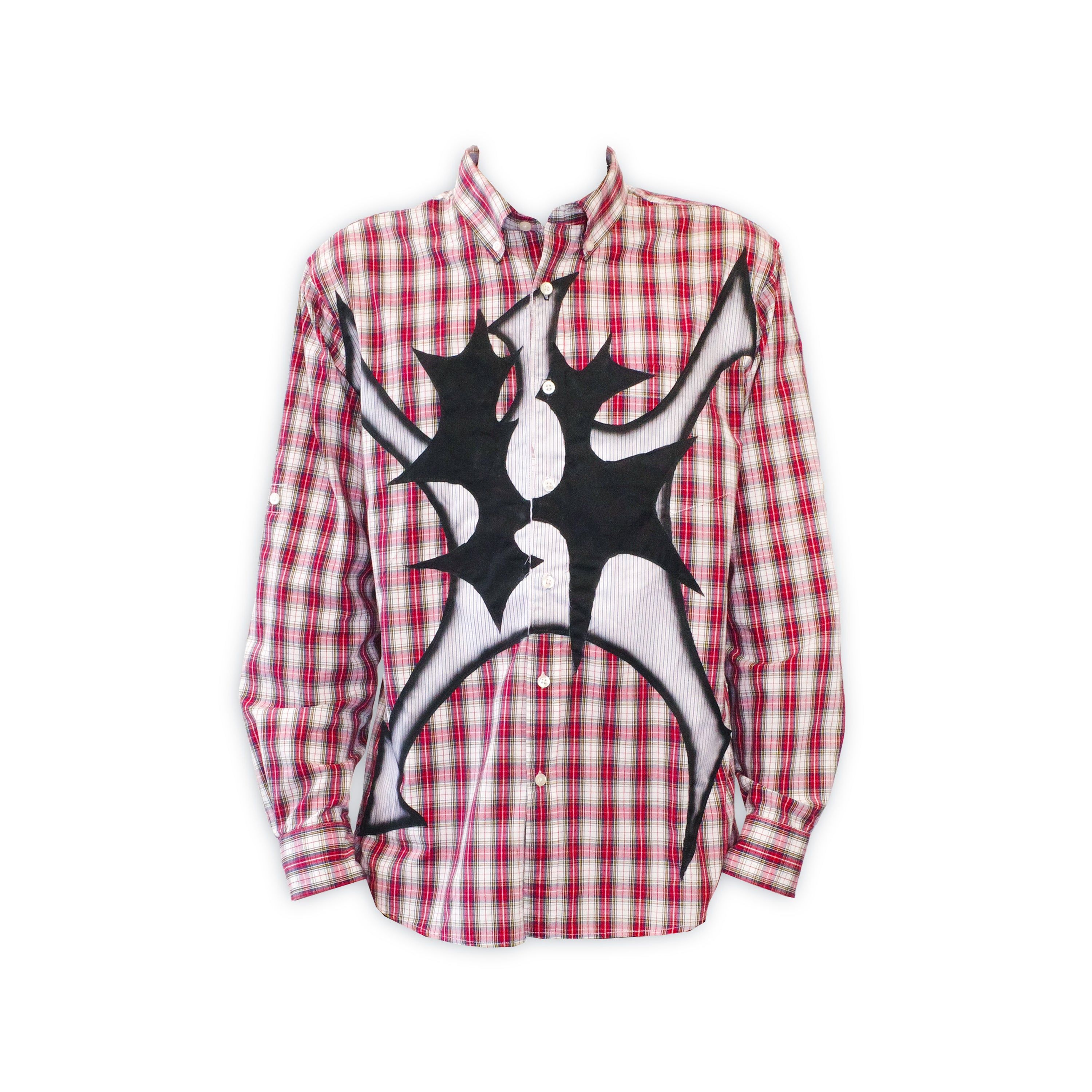 Plaid Crossbones Shirt