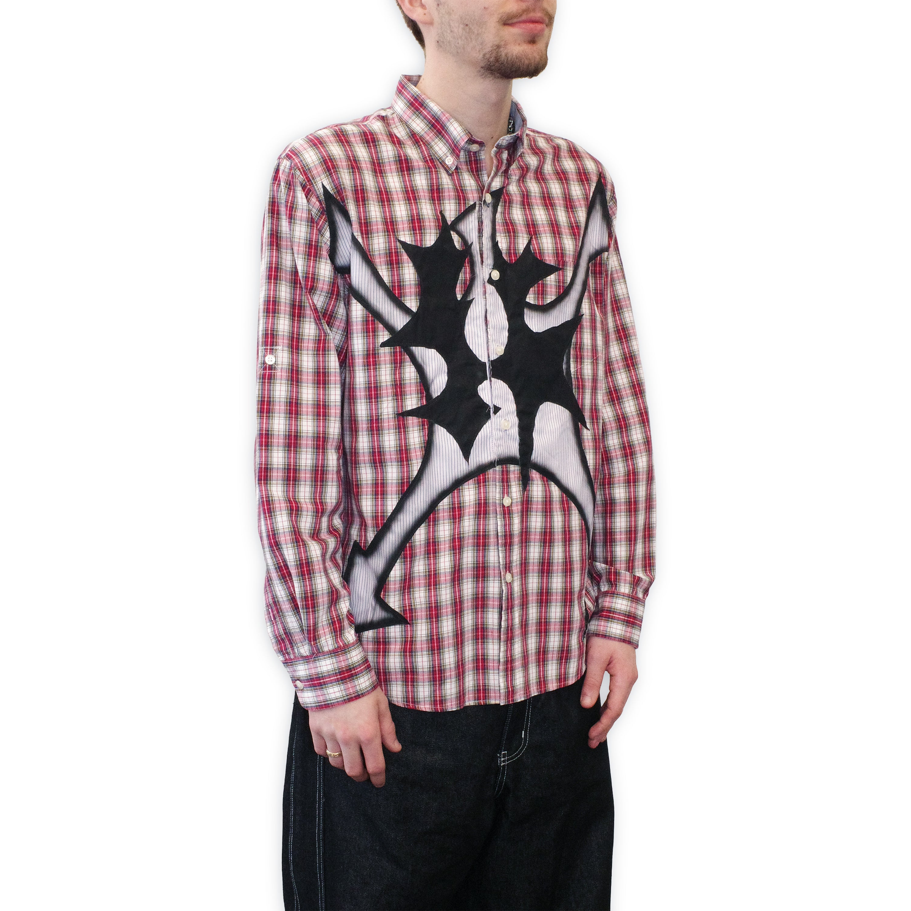 Plaid Crossbones Shirt