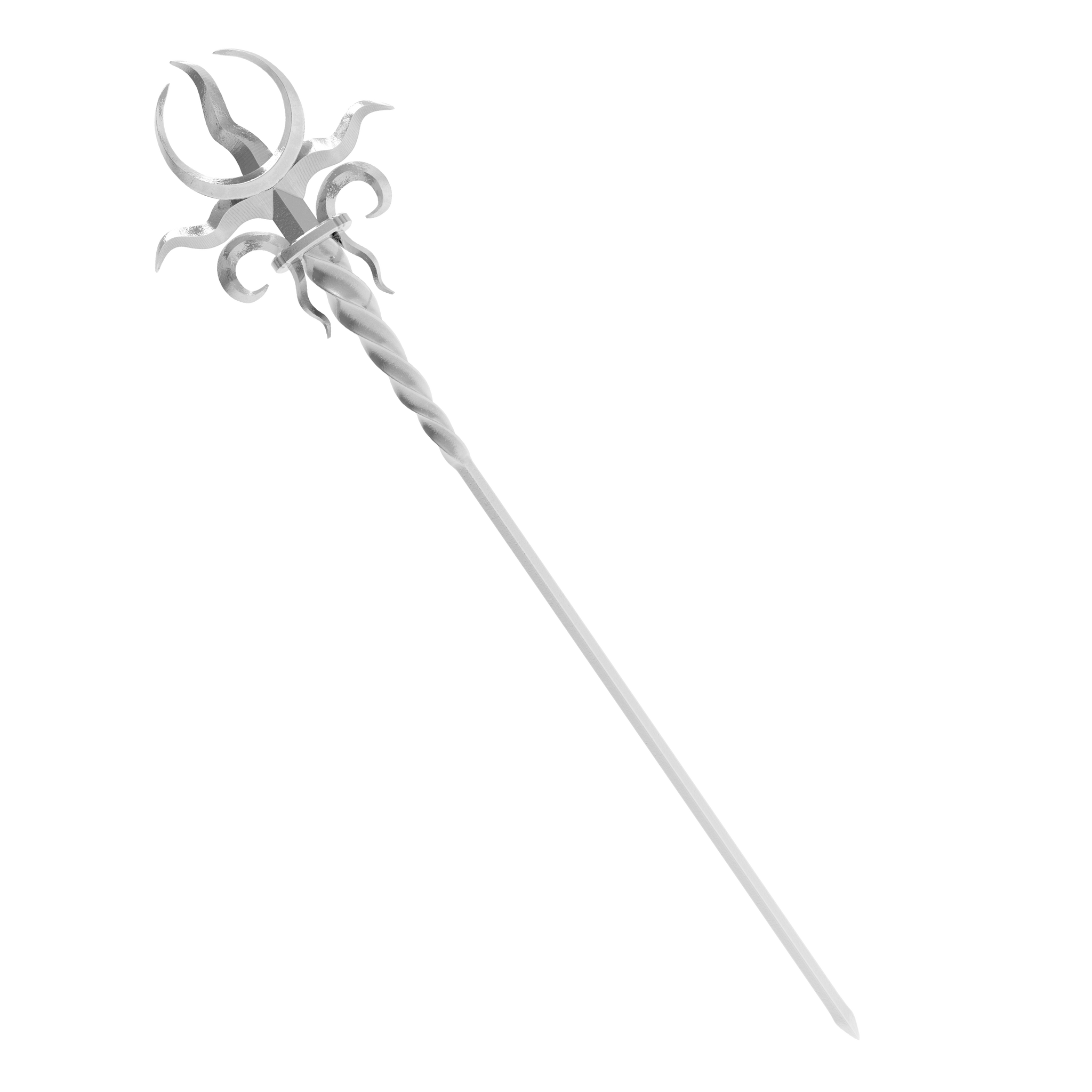 Crescent Sword Hair Pin
