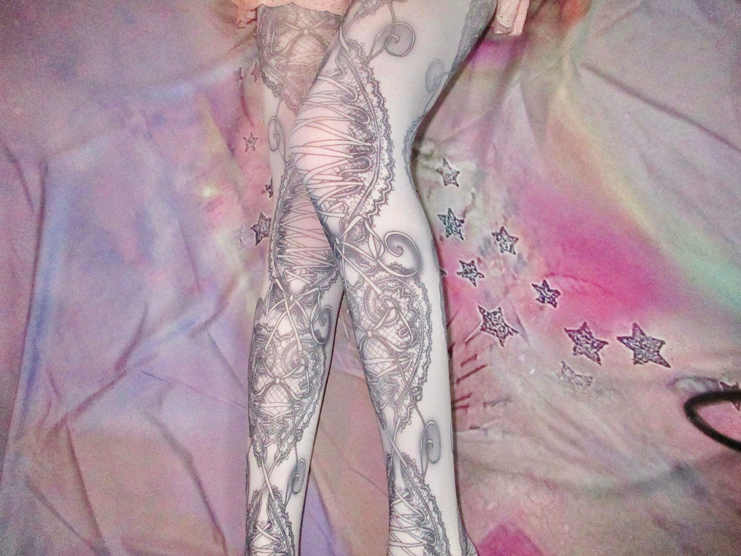 프린세스 스티치 타이츠